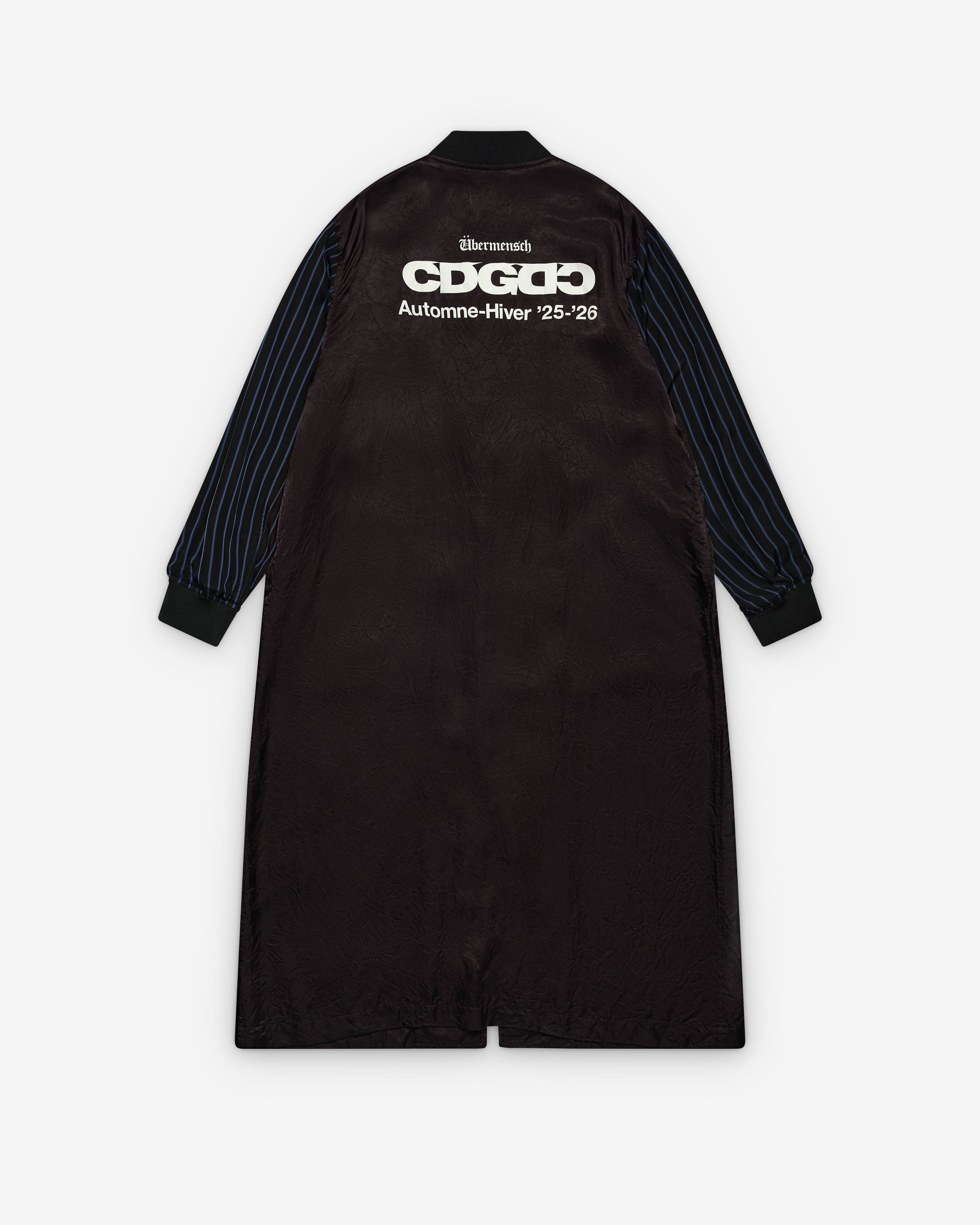 CDG - G-DRAGON Übermensch Longline Bomber Jacket - (Black) by COMME DES GARCONS