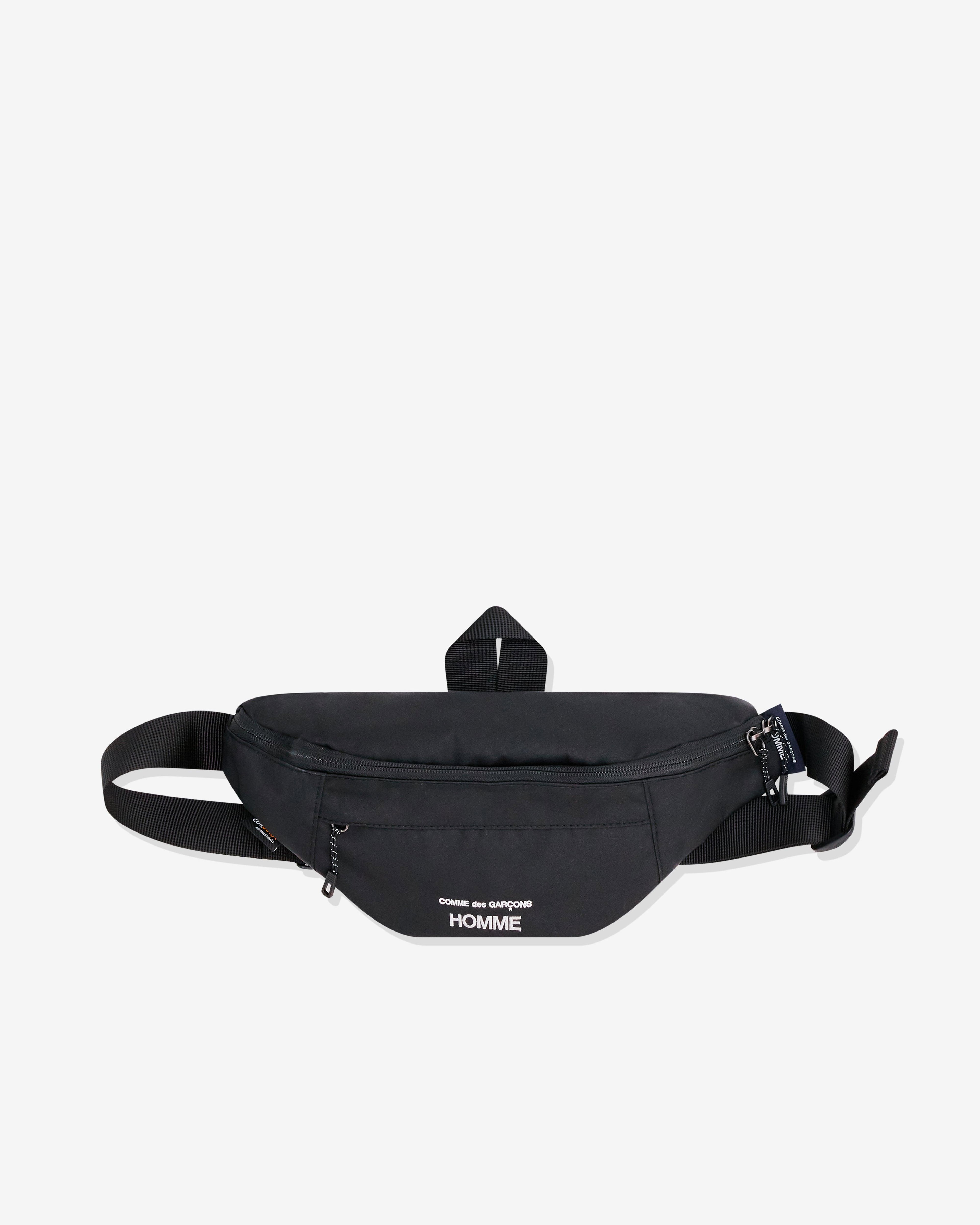 CDG Homme - Cordura Waist Bag - (Black) by COMME DES GARCONS