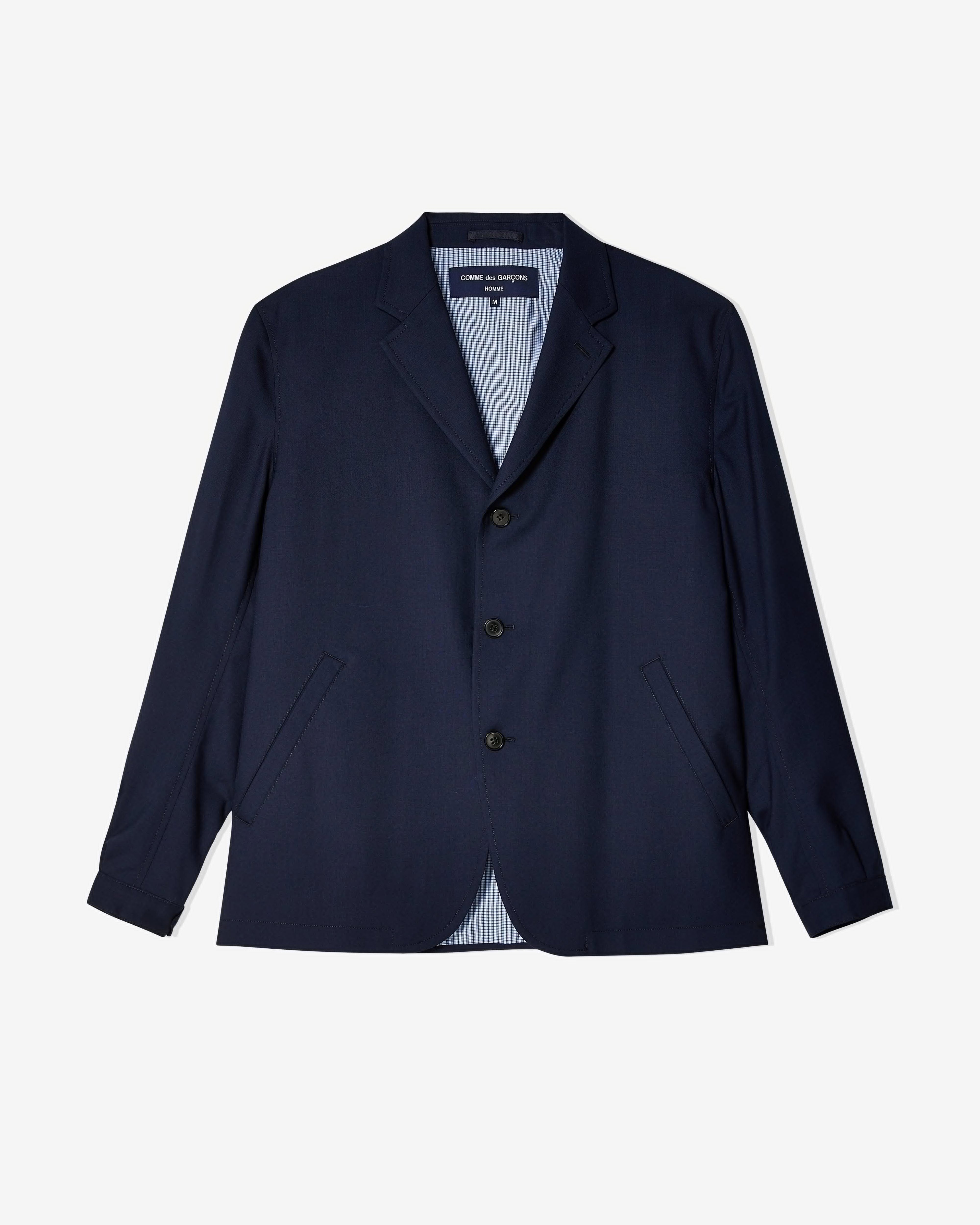 CDG Homme - Men's Blazer - (Navy) by COMME DES GARCONS