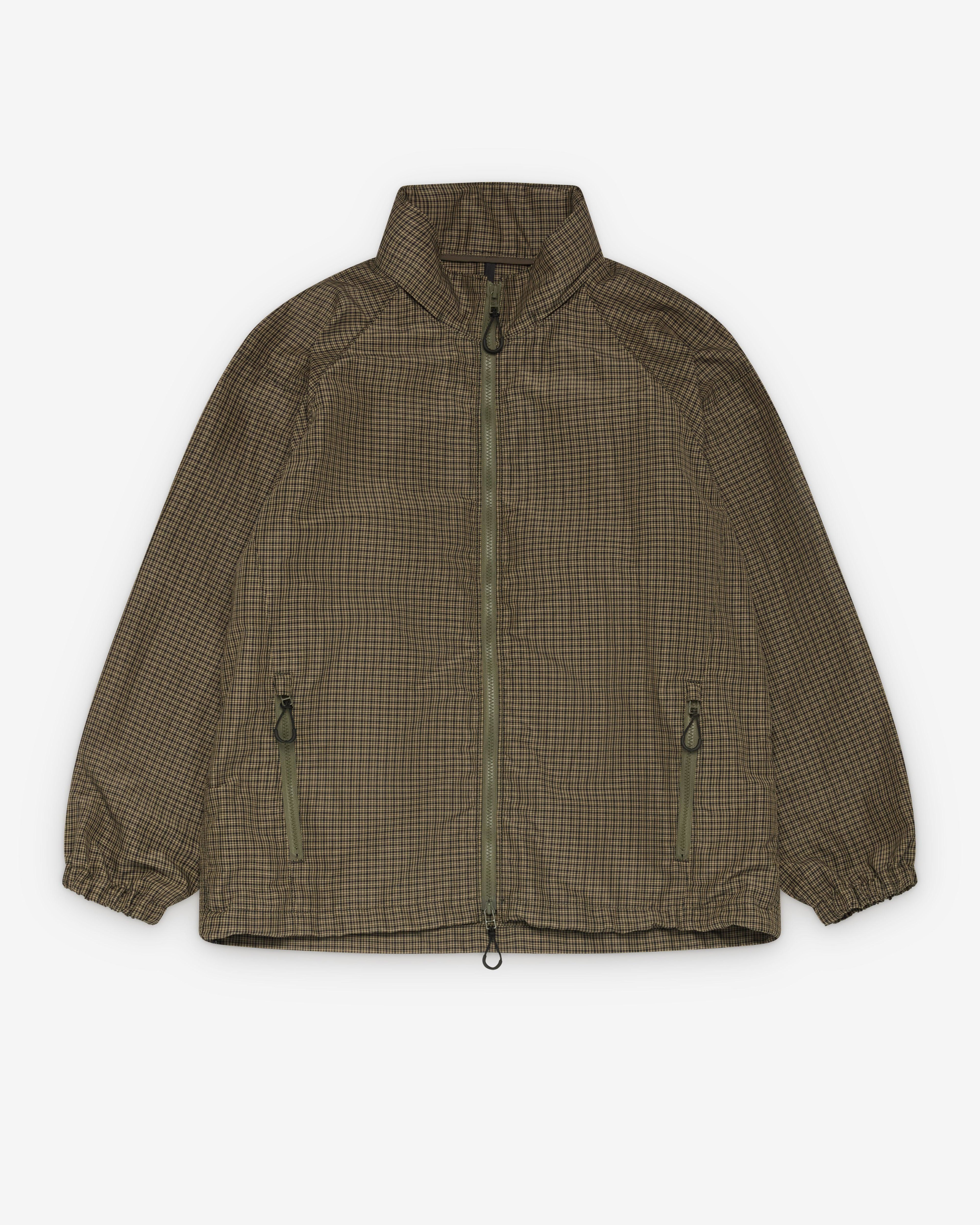 CDG Homme - Men's Check Jacket - (Light Brown) by COMME DES GARCONS