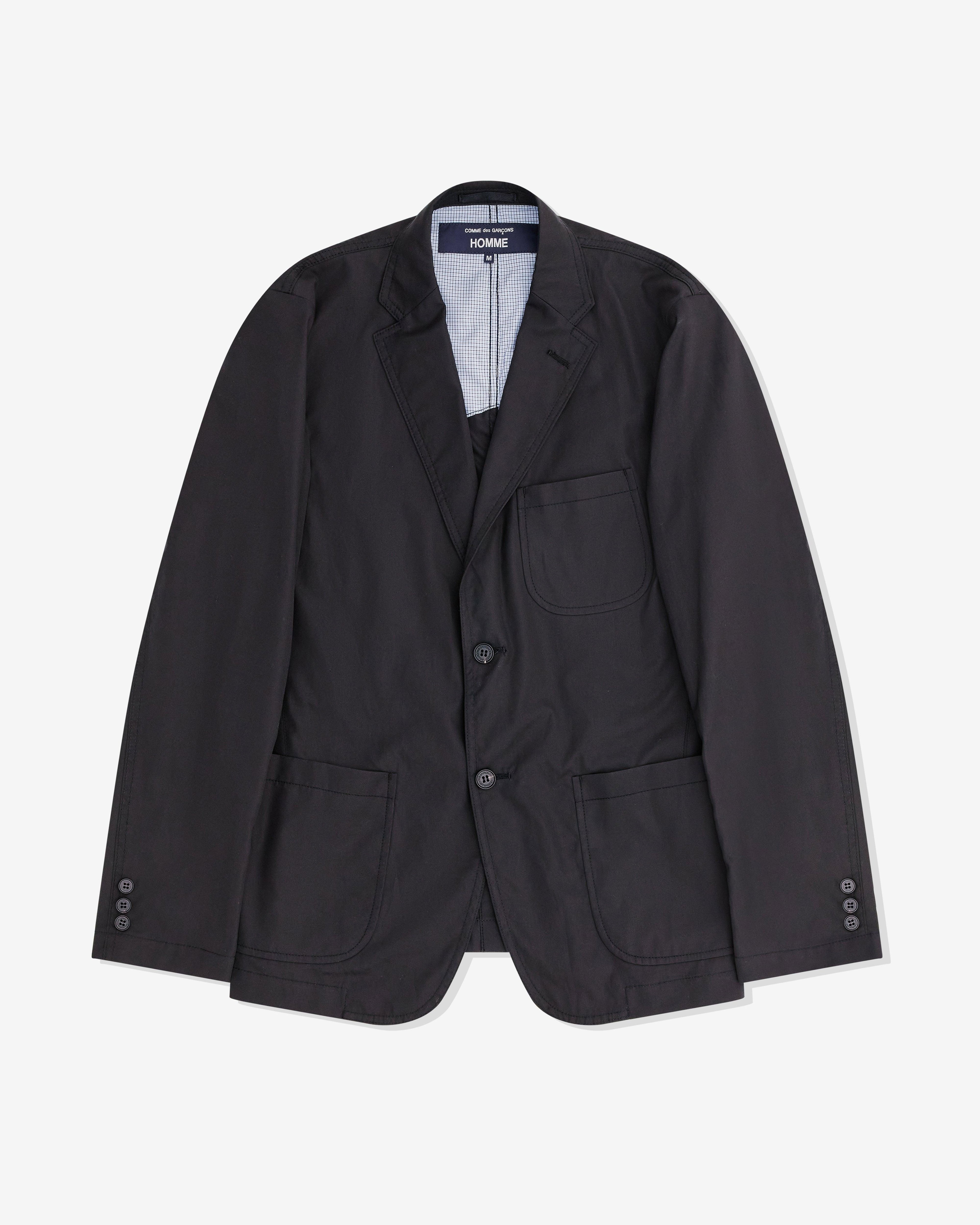 CDG Homme - Men’s Cotton Jacket - (Black) by COMME DES GARCONS