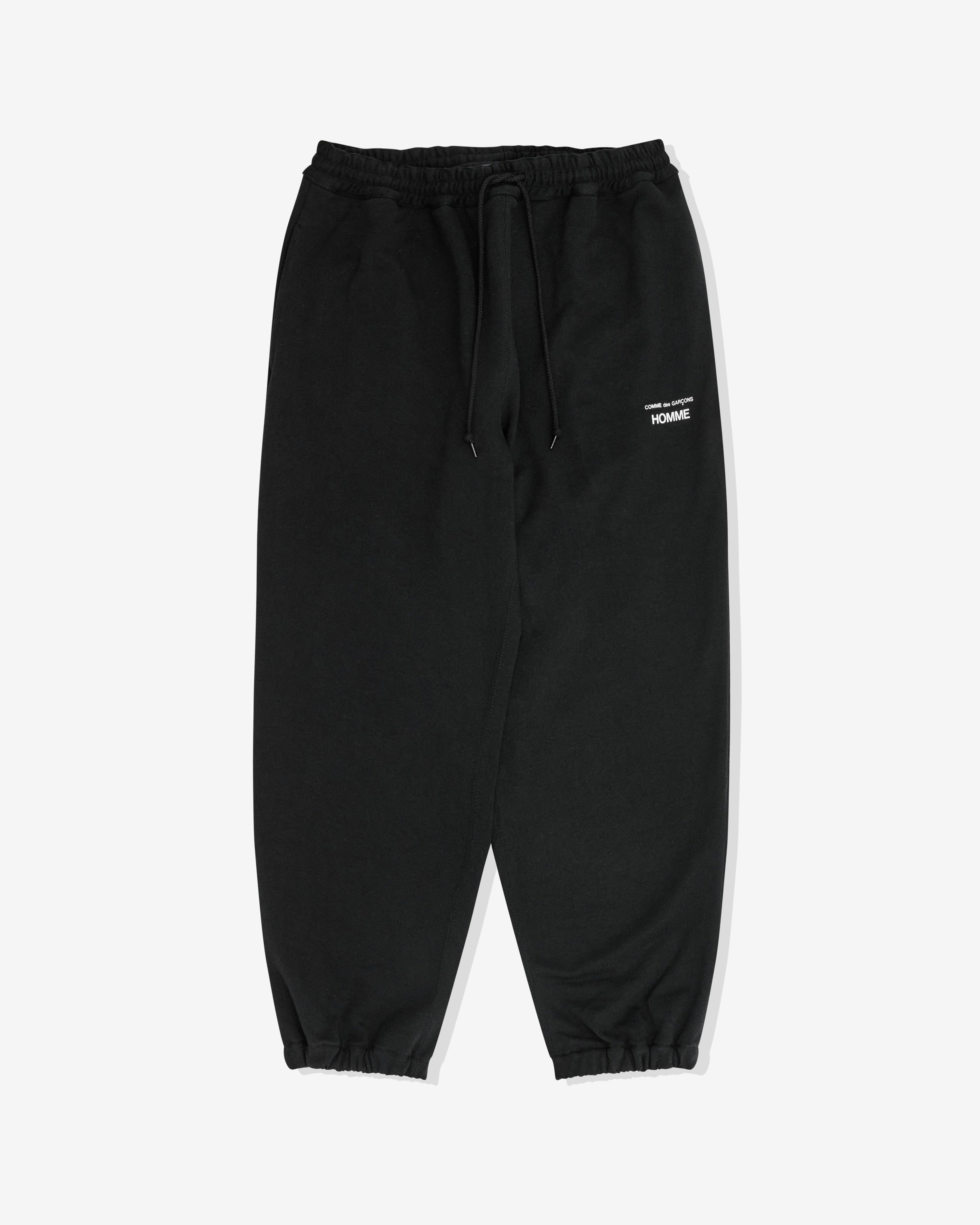 CDG Homme - Men’s Cotton Sweatpants - (Black) by COMME DES GARCONS
