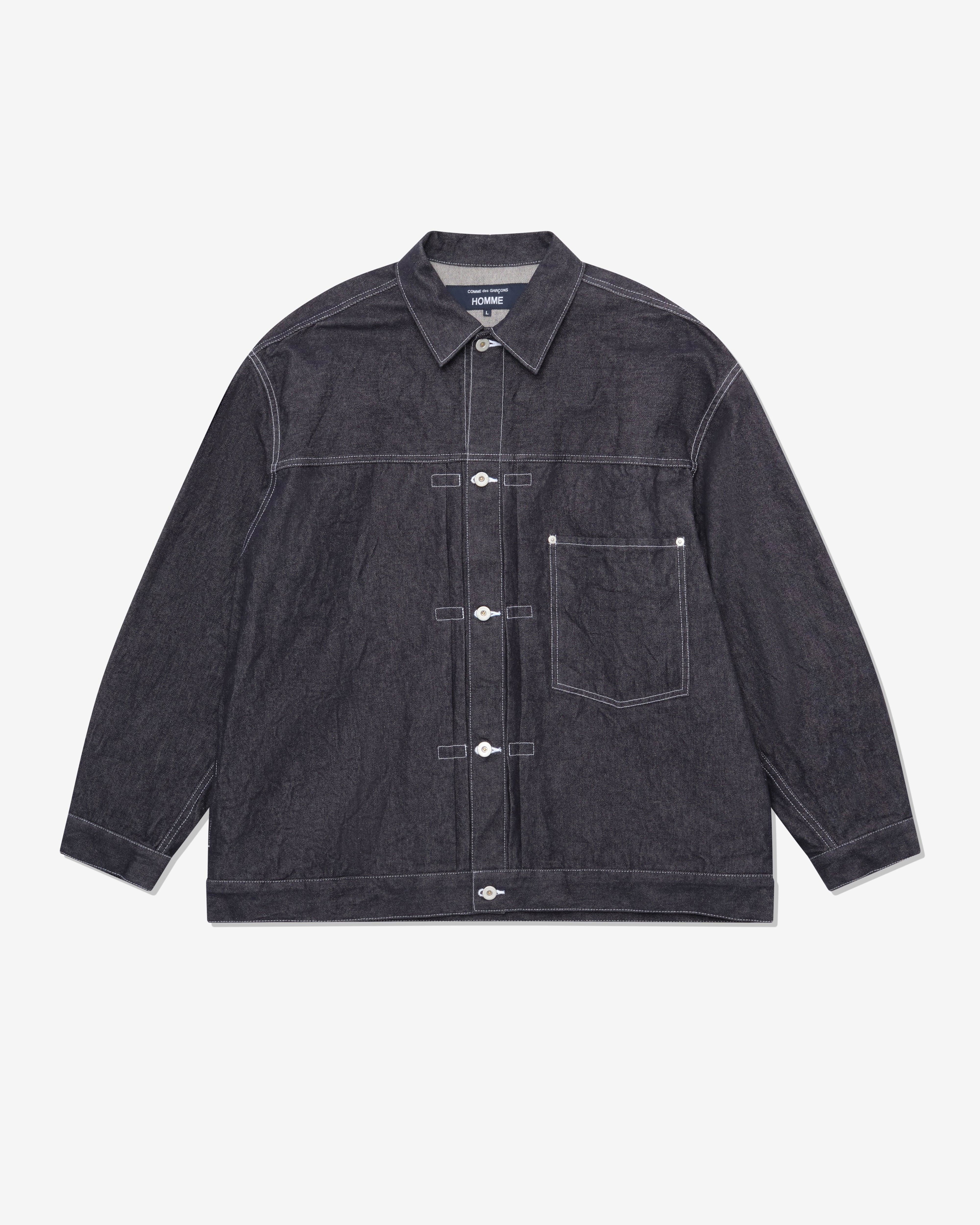 CDG Homme - Men's Denim Jacket - (Indigo) by COMME DES GARCONS
