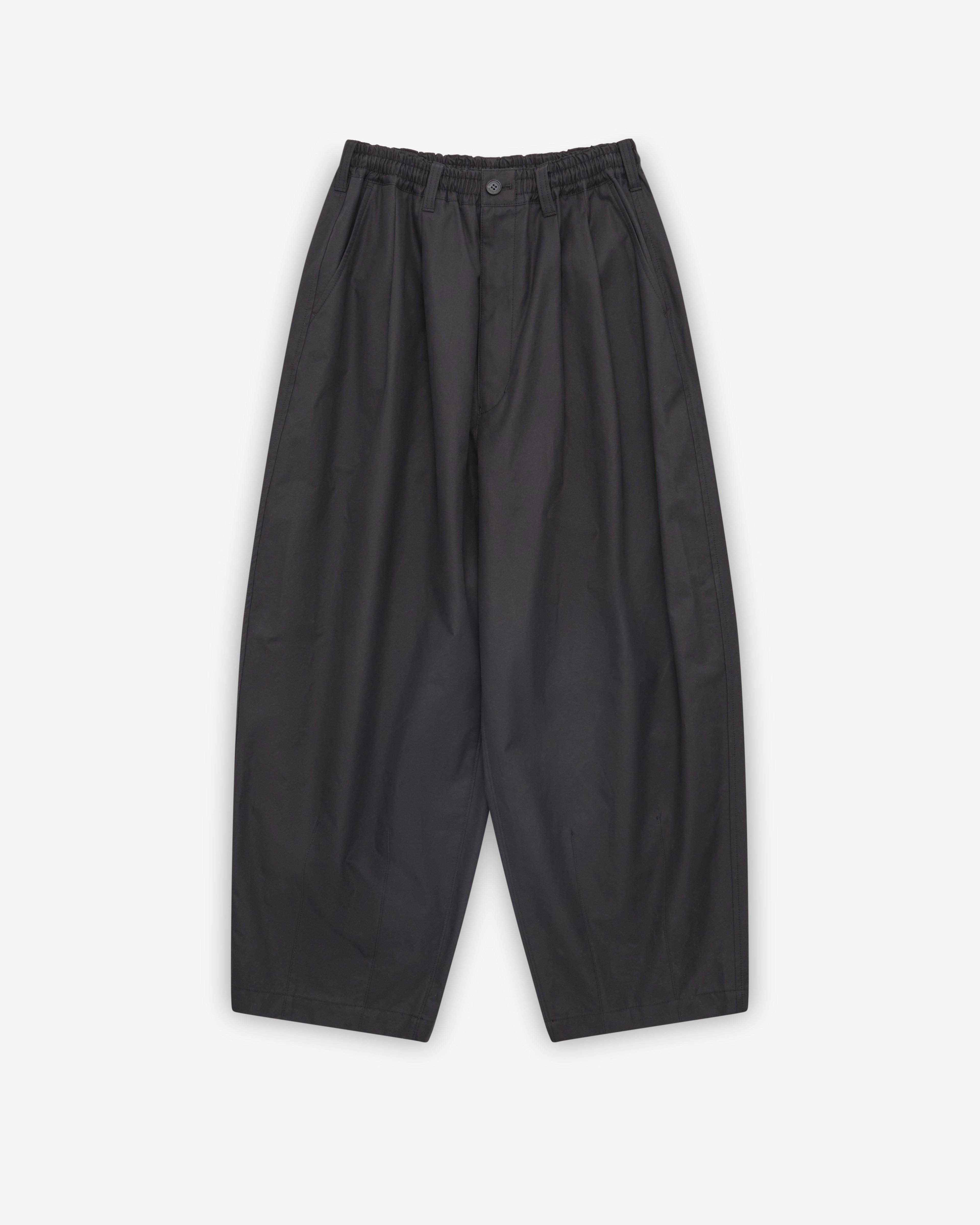 CDG Homme - Men's Double Pleat Trousers - (Black) by COMME DES GARCONS