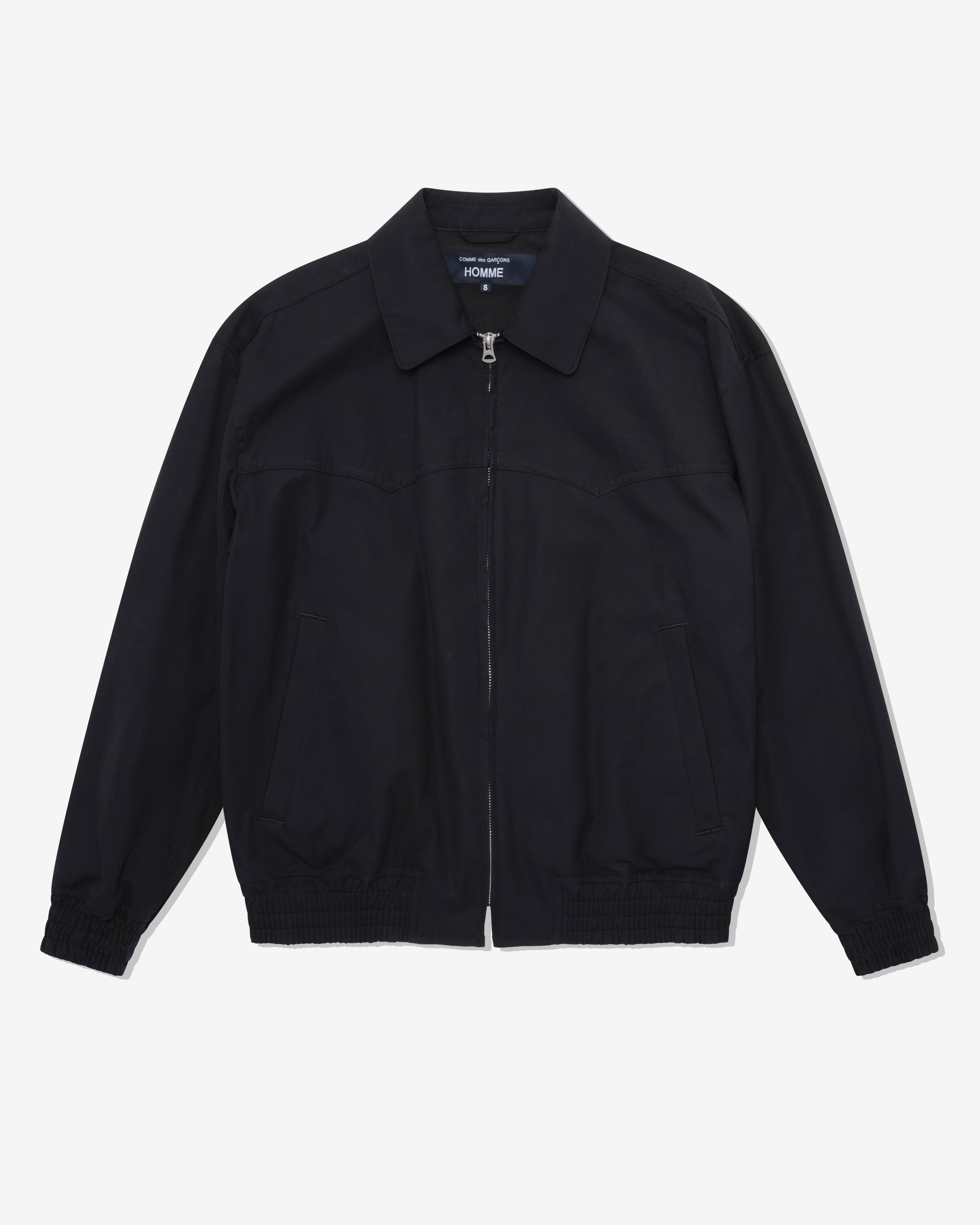 CDG Homme - Men's Harrington Jacket - (Black) by COMME DES GARCONS
