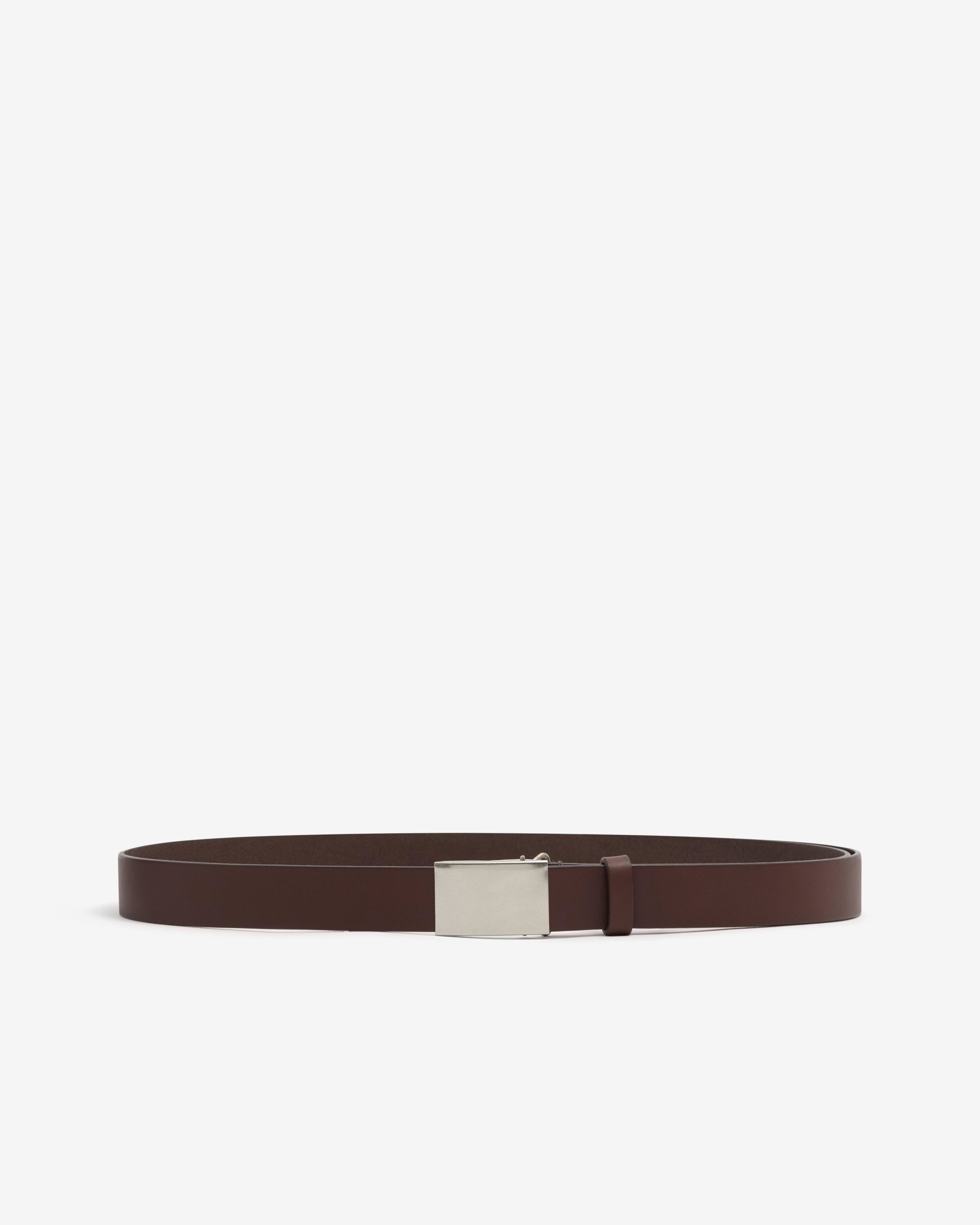 CDG Homme - Men's Leather Belt - (Brown) by COMME DES GARCONS