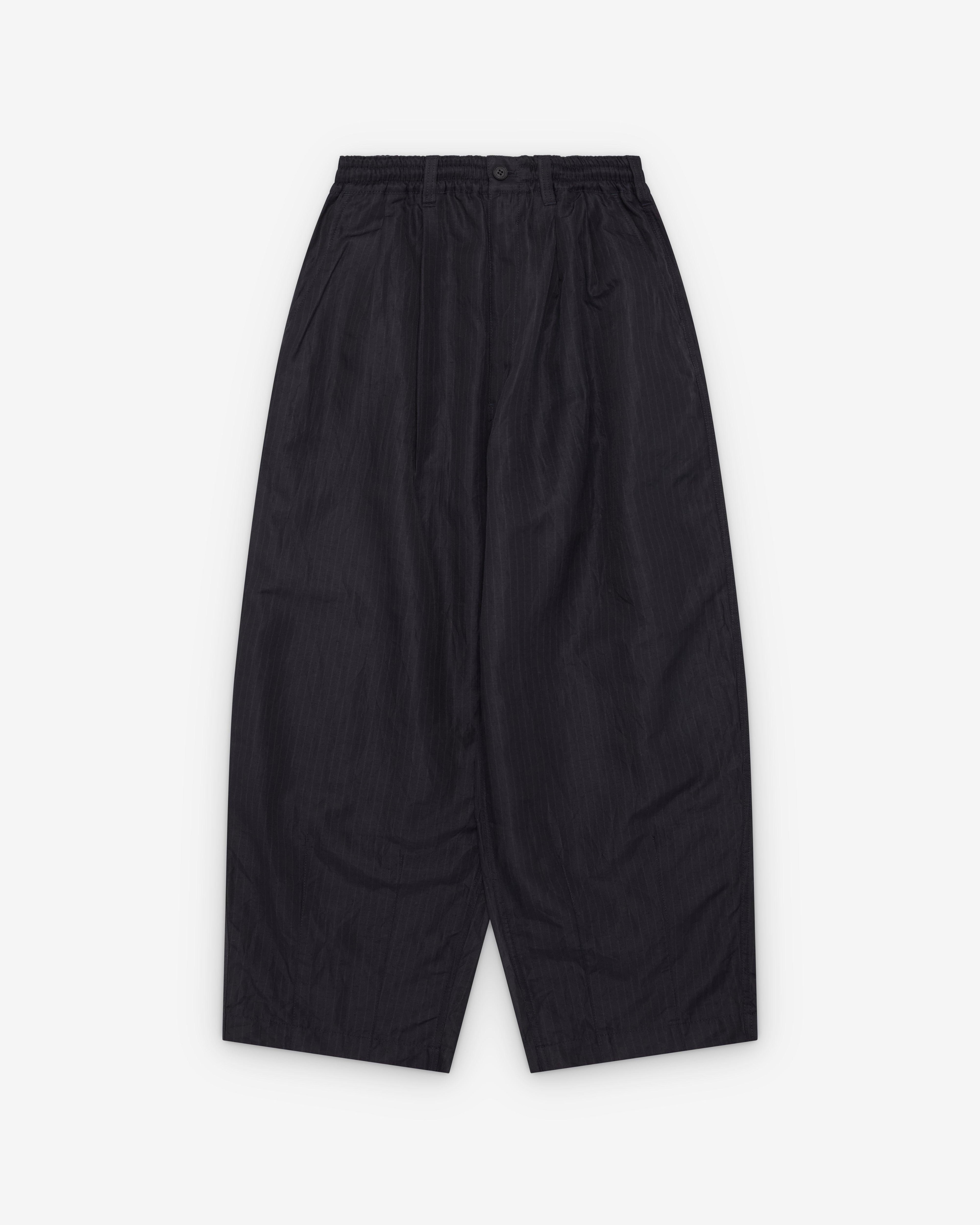 CDG Homme - Men's Loose Fit Striped Trousers - (Navy) by COMME DES GARCONS