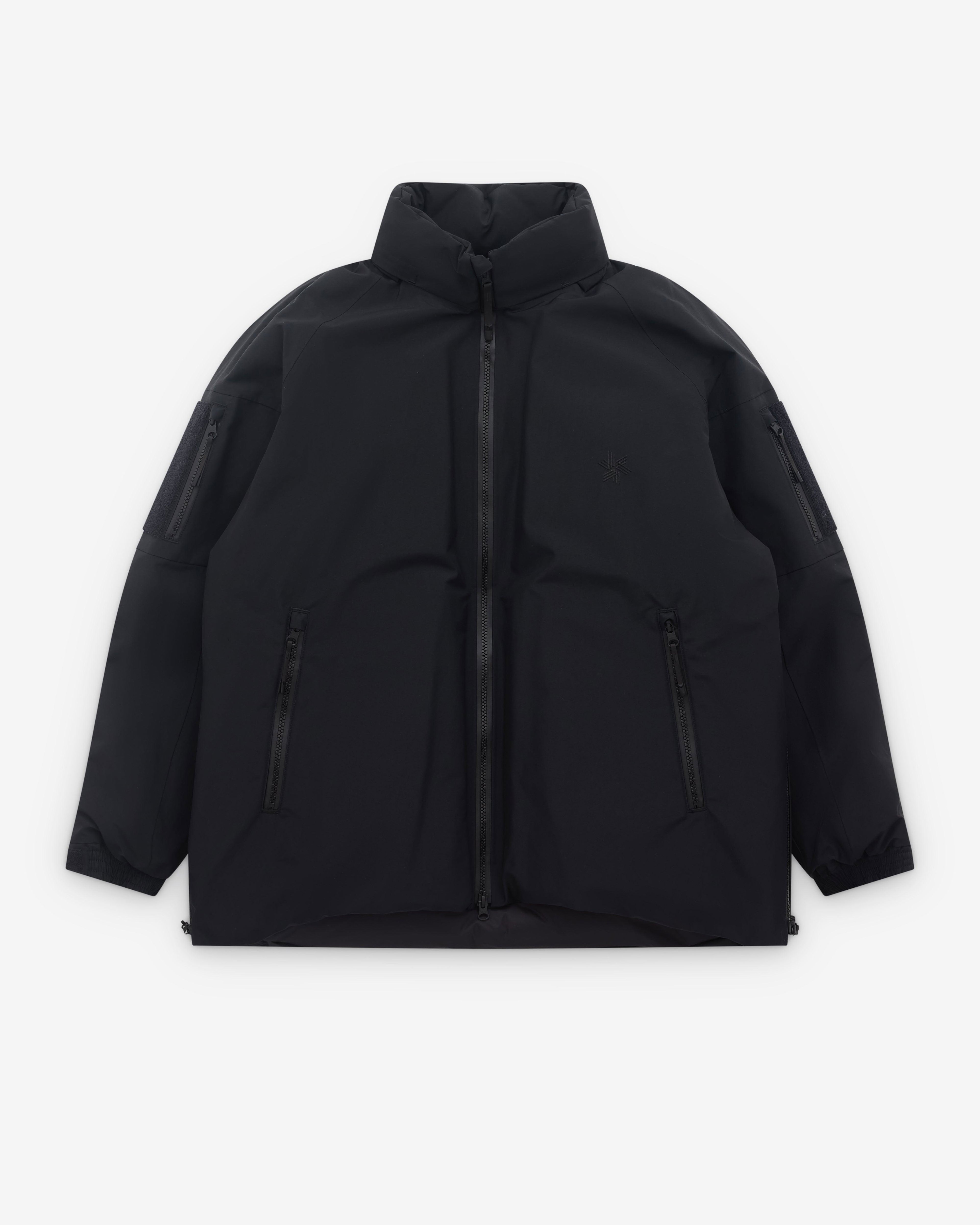CDG Homme - Men’s Padded Shell Jacket - (Black) by COMME DES GARCONS