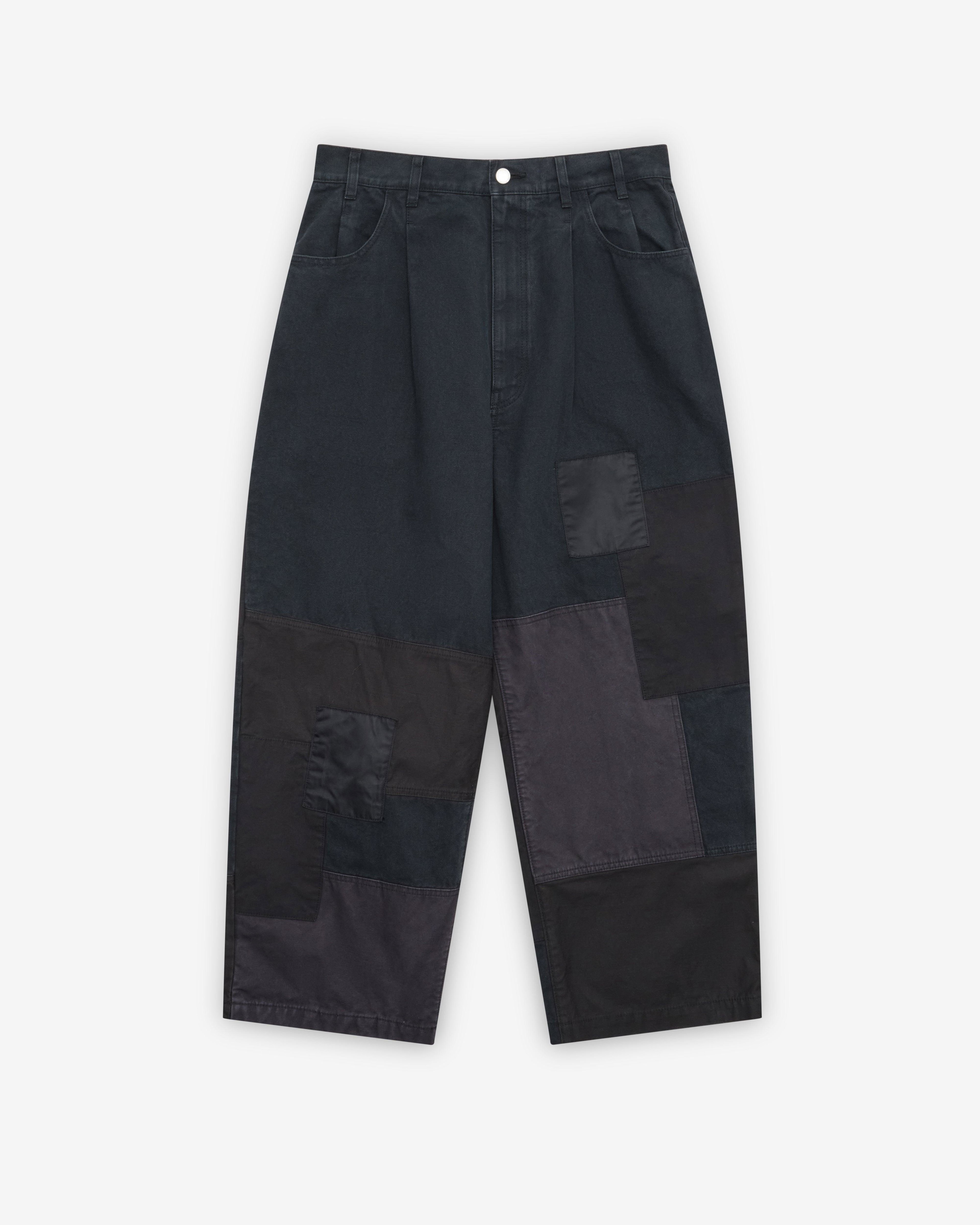 CDG Homme - Men's Patchwork Jeans - (Black/Mix) by COMME DES GARCONS