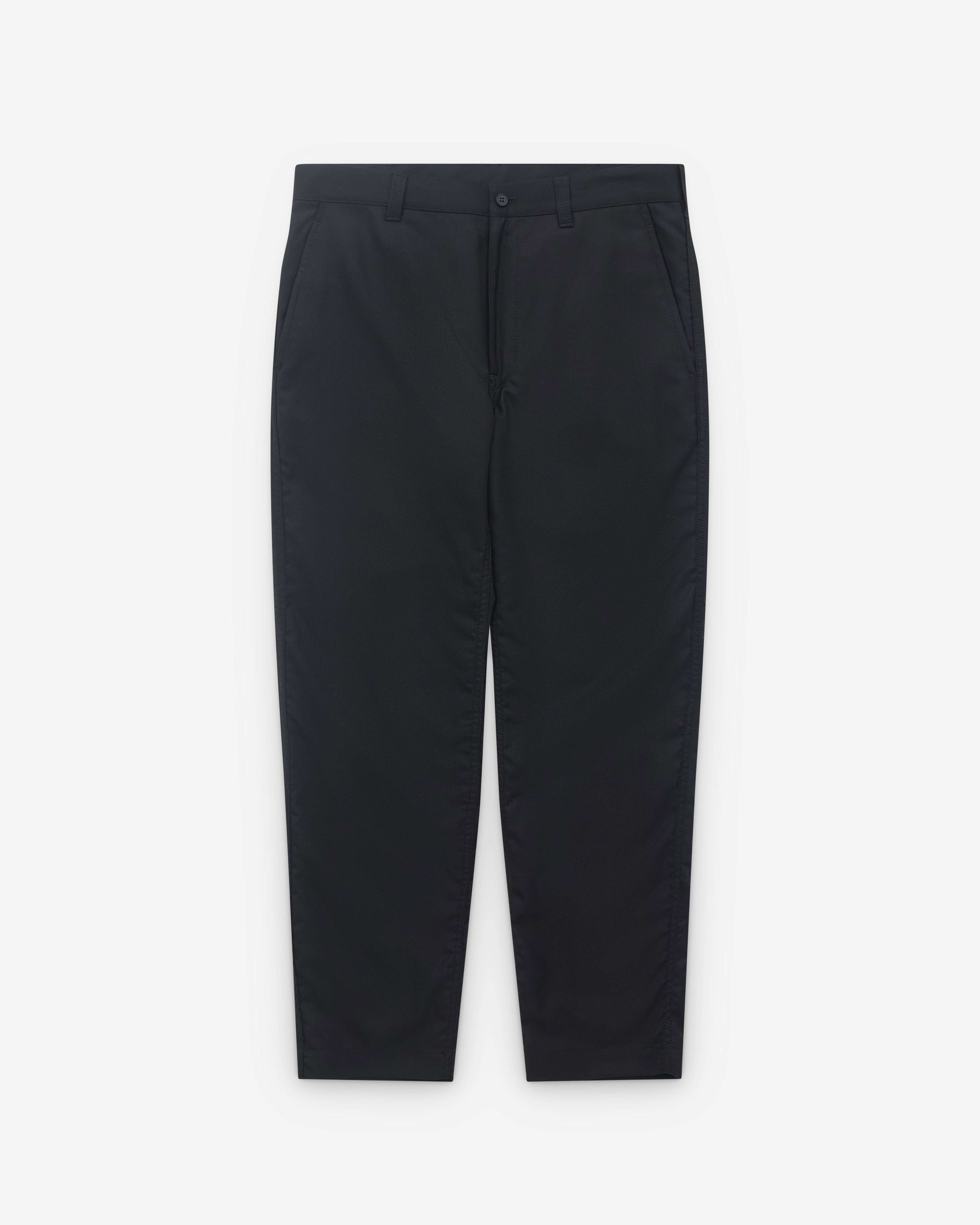 CDG Homme - Men’s Wool Tapered Trousers - (Black) by COMME DES GARCONS