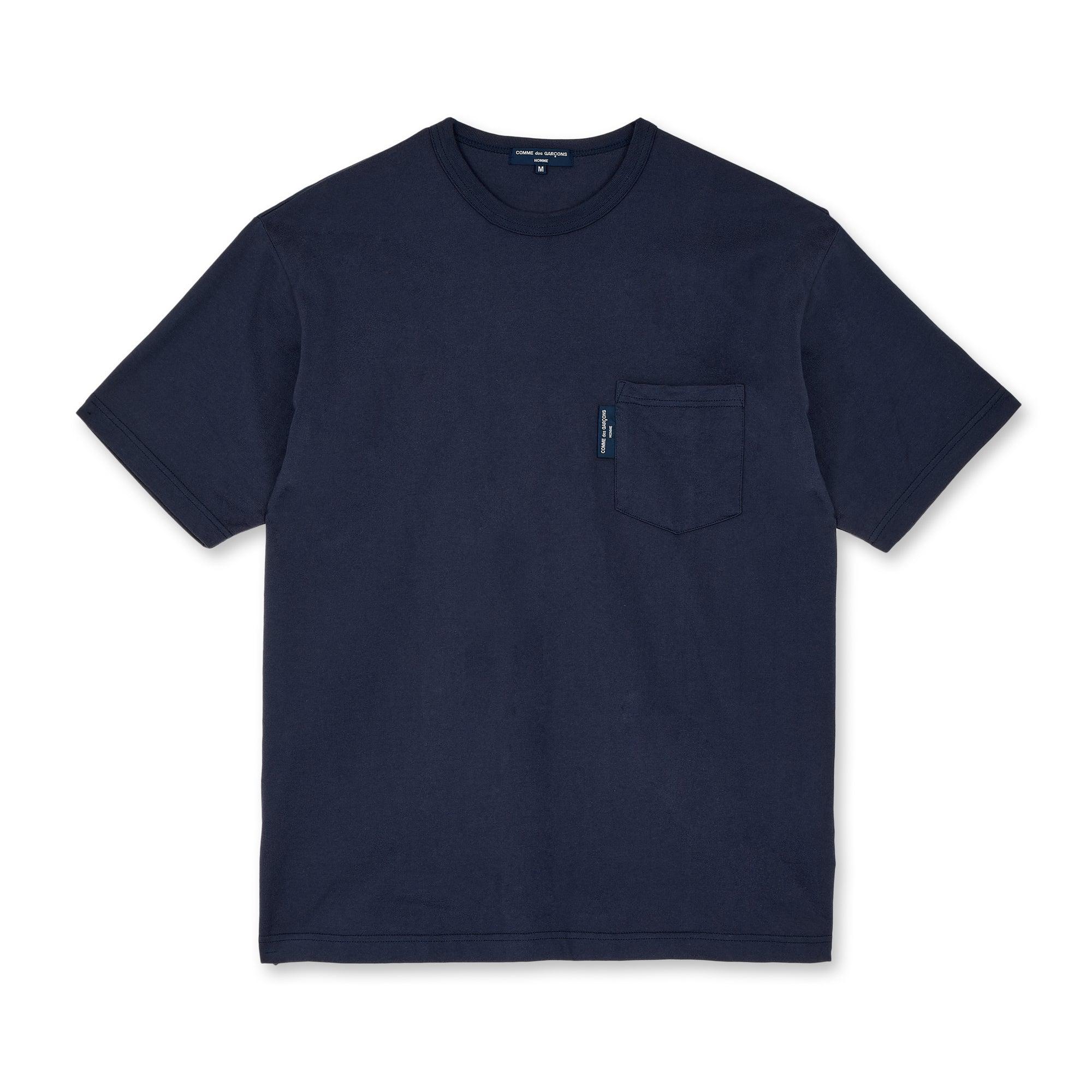 CDG Homme - T-Shirt - (Navy) by COMME DES GARCONS
