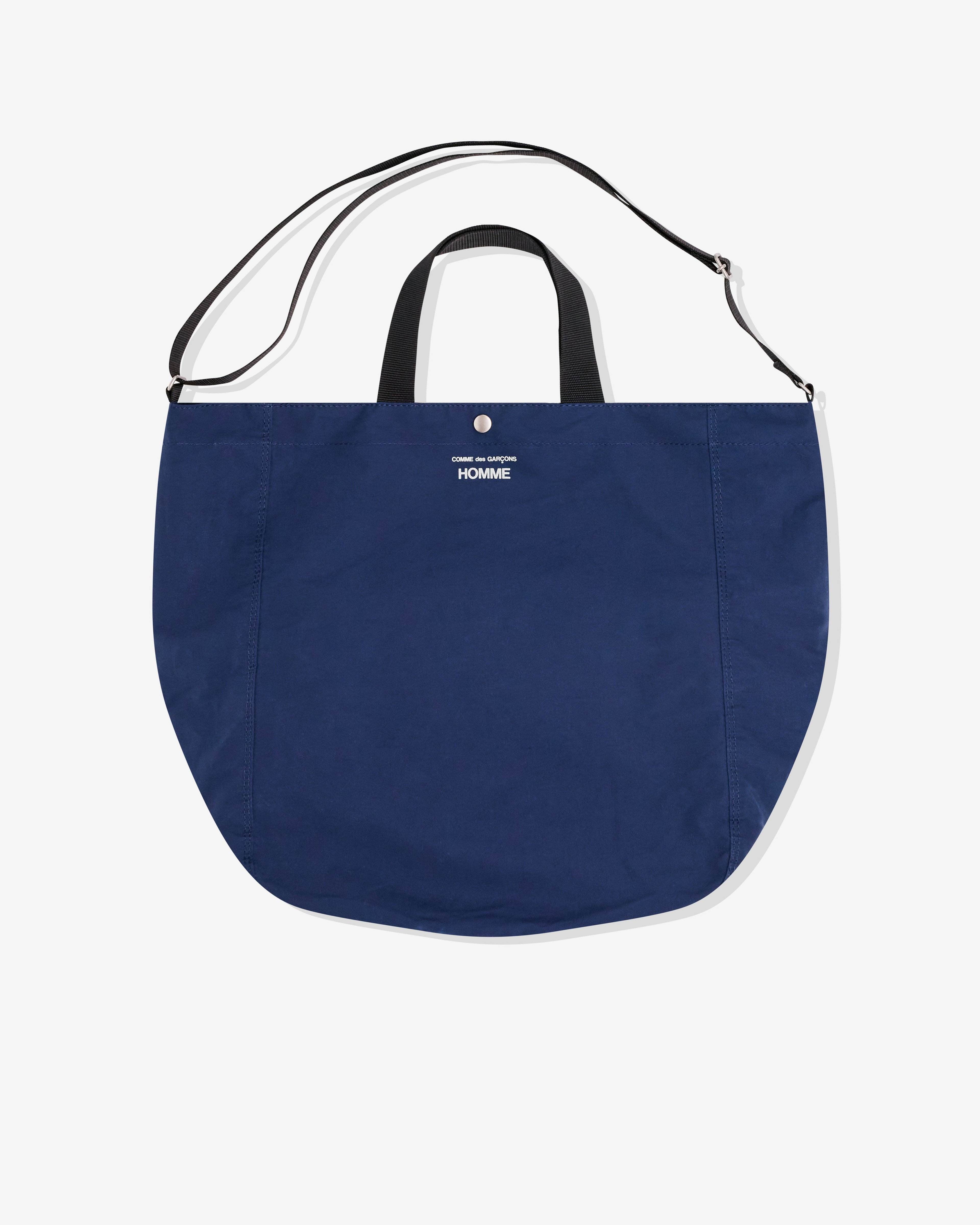 CDG Homme - Tote Bag - (Navy) by COMME DES GARCONS