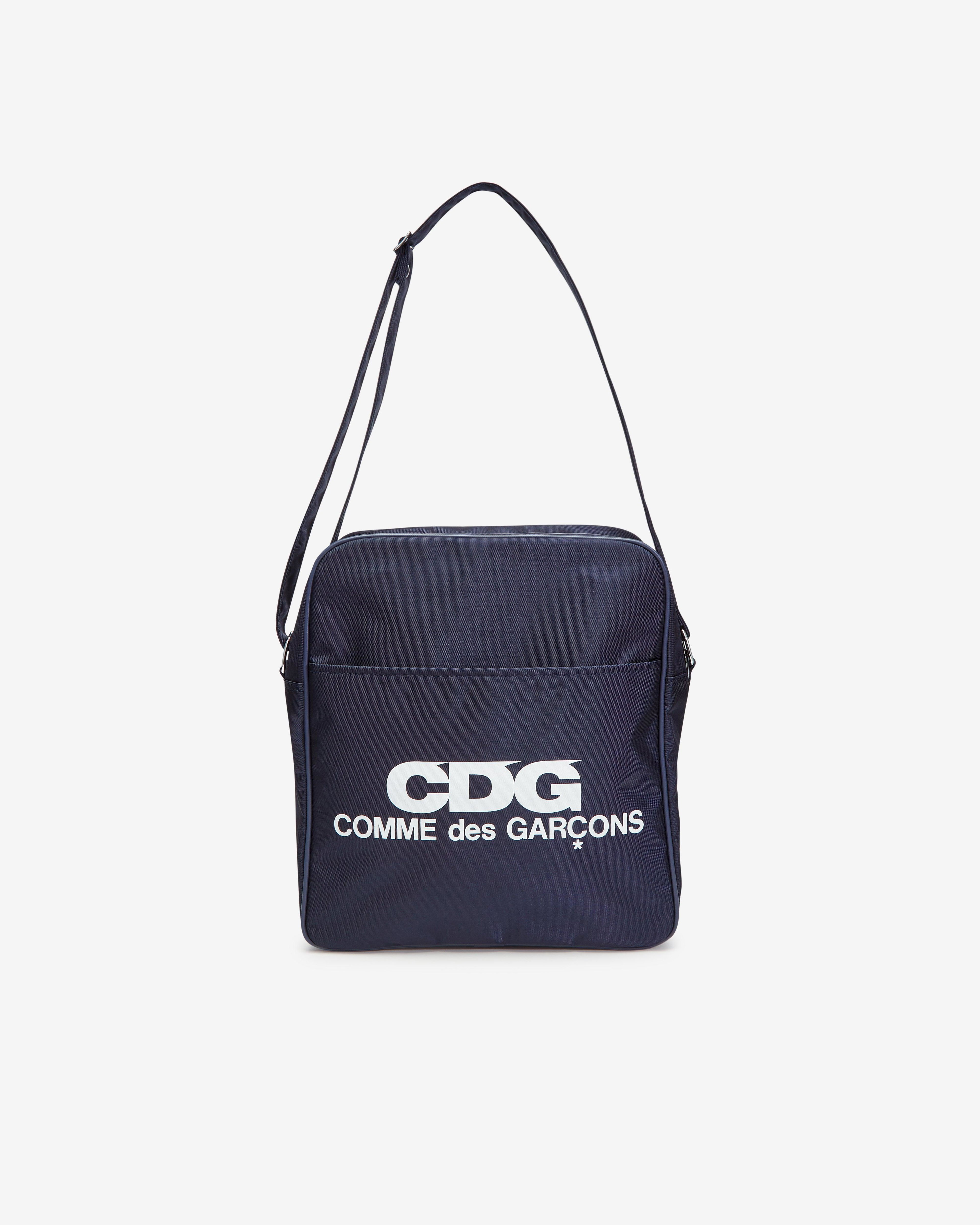 CDG - Large Shoulder Bag - (Navy) by COMME DES GARCONS
