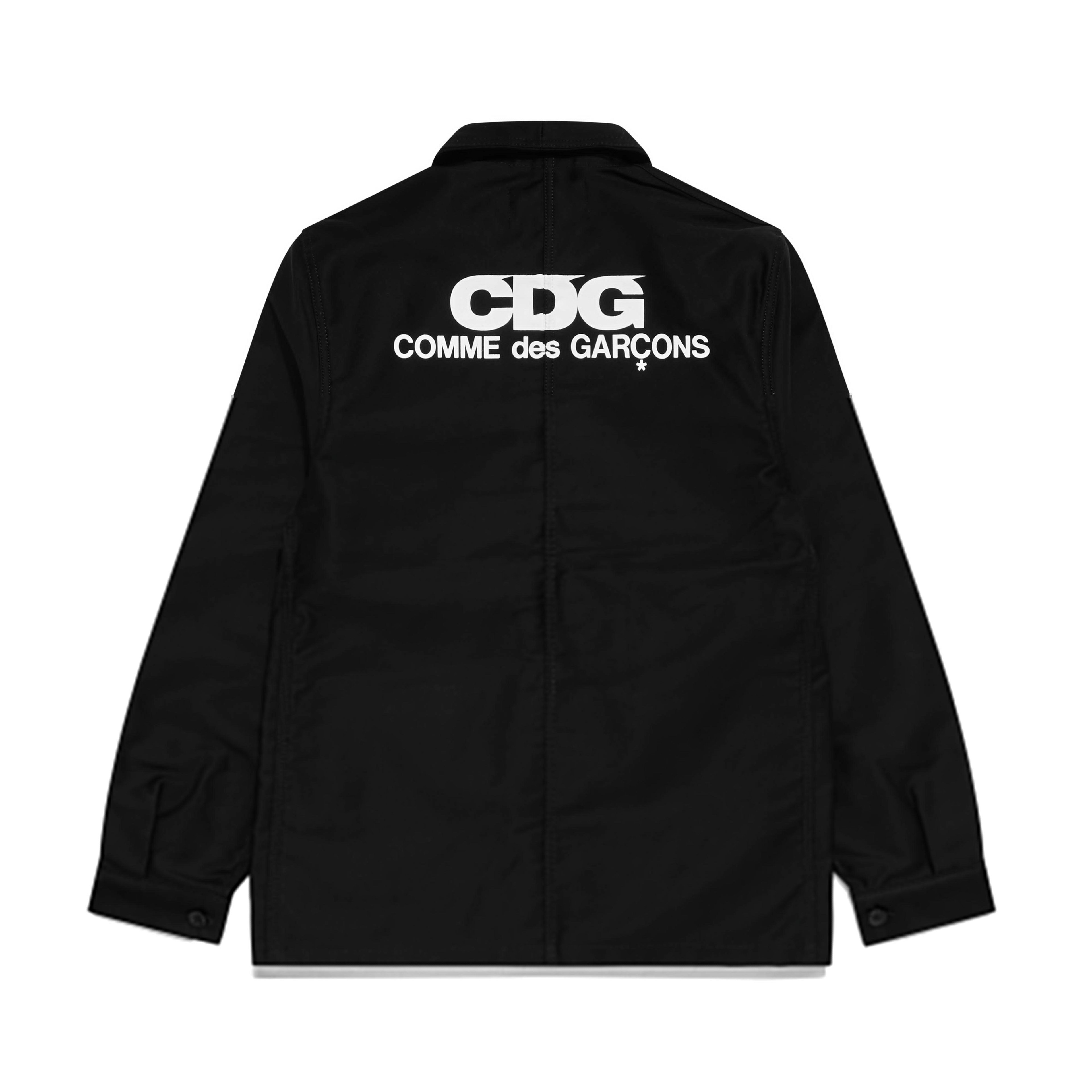 CDG - Le Laboureur Short Work Jacket - (Black) by COMME DES GARCONS