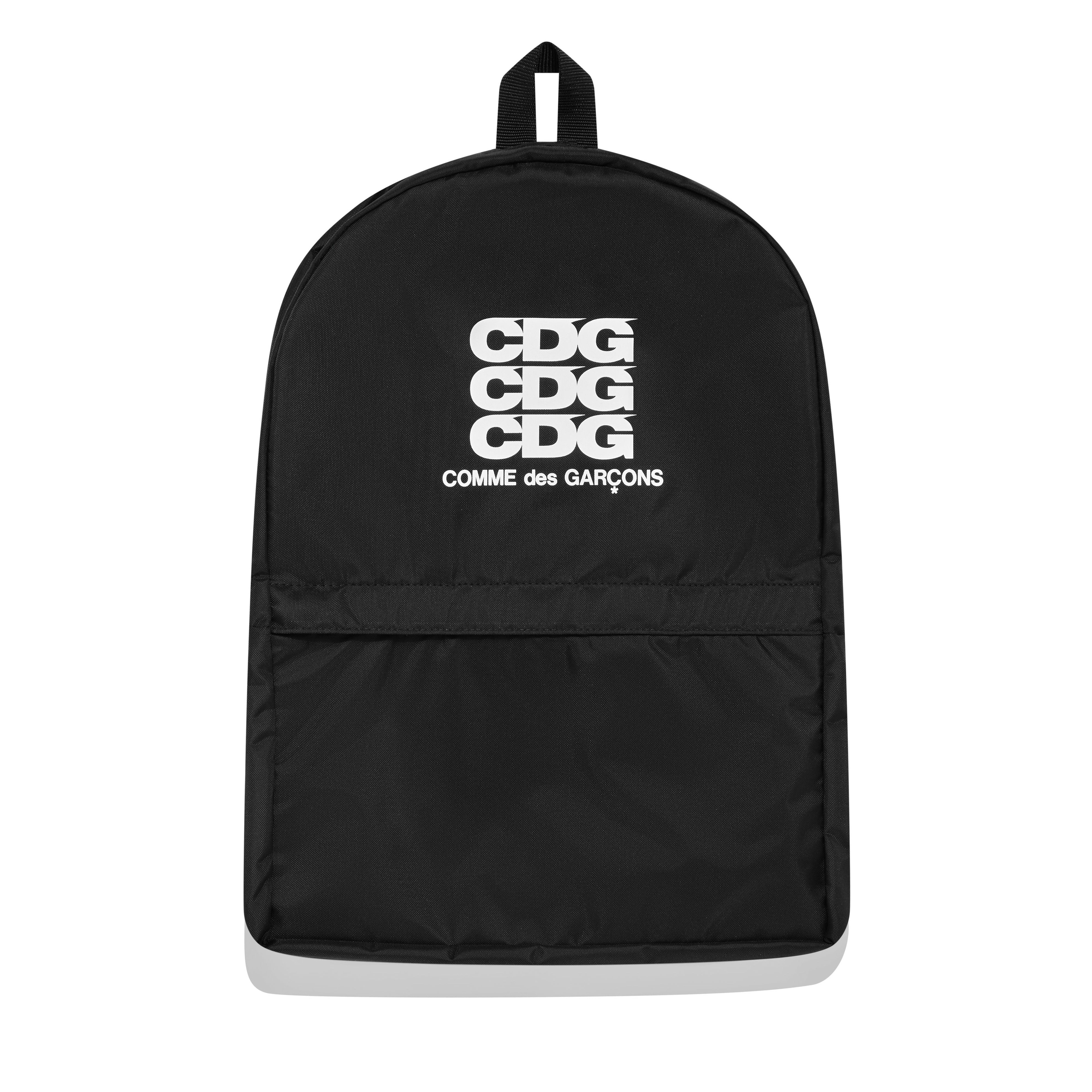 CDG - Logo Backpack - (Black) by COMME DES GARCONS