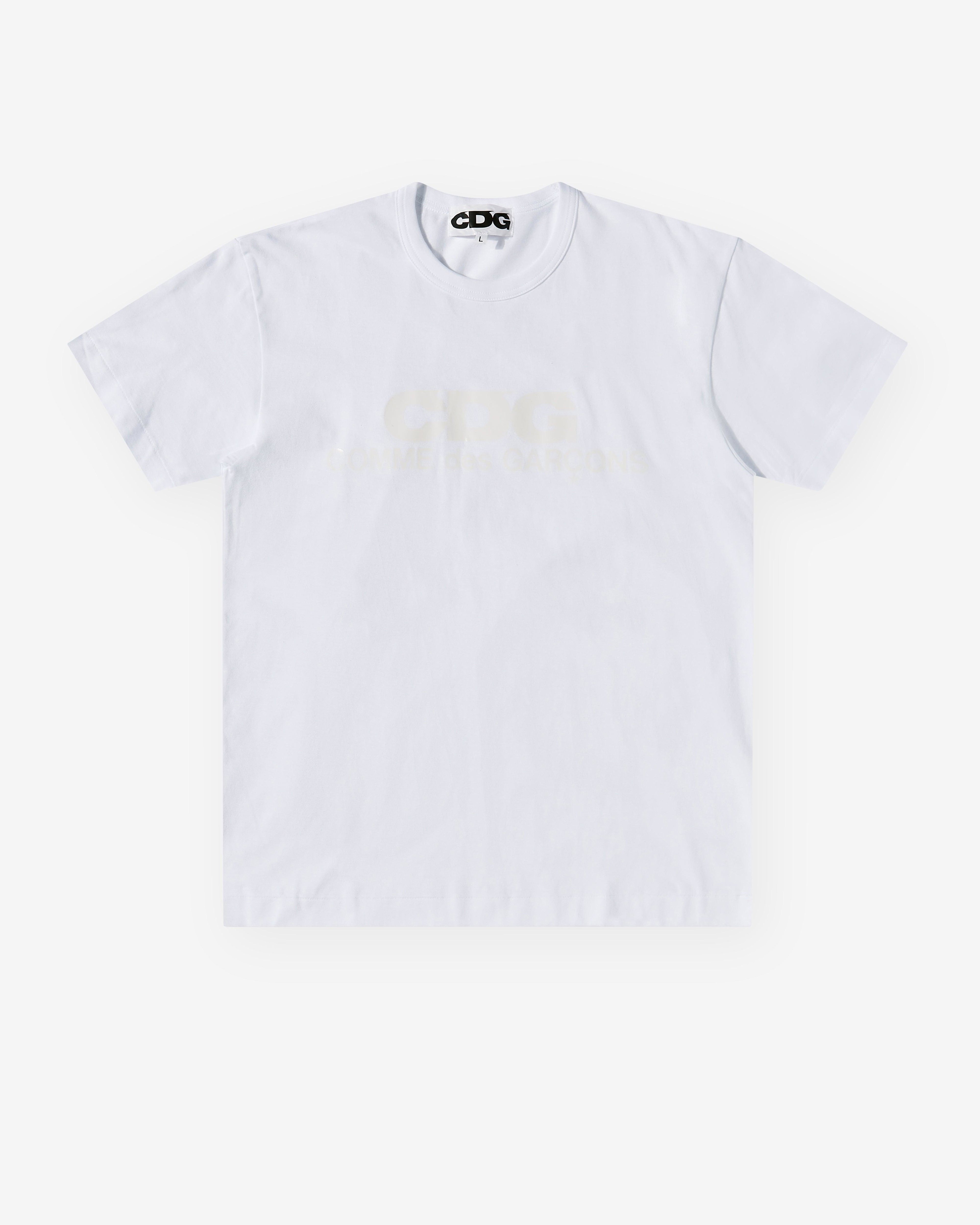 CDG - Monochrome T-Shirt - (White) by COMME DES GARCONS