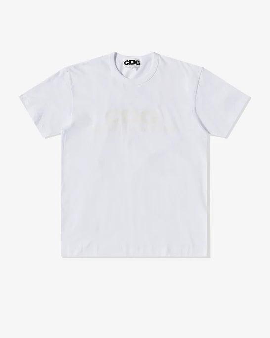 CDG - Monochrome T-Shirt - (White) by COMME DES GARCONS