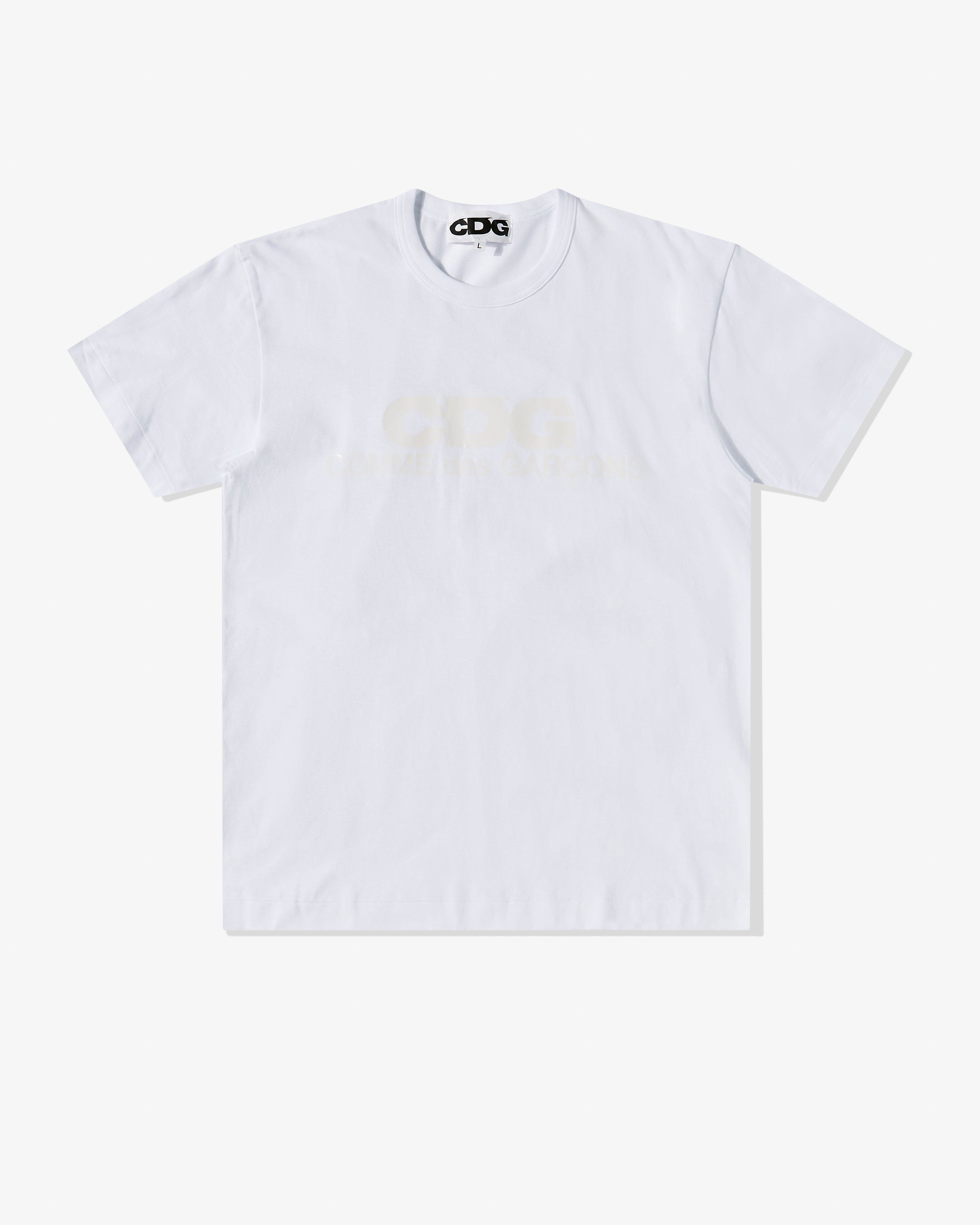 CDG - Monochrome T-Shirt - (White) by COMME DES GARCONS
