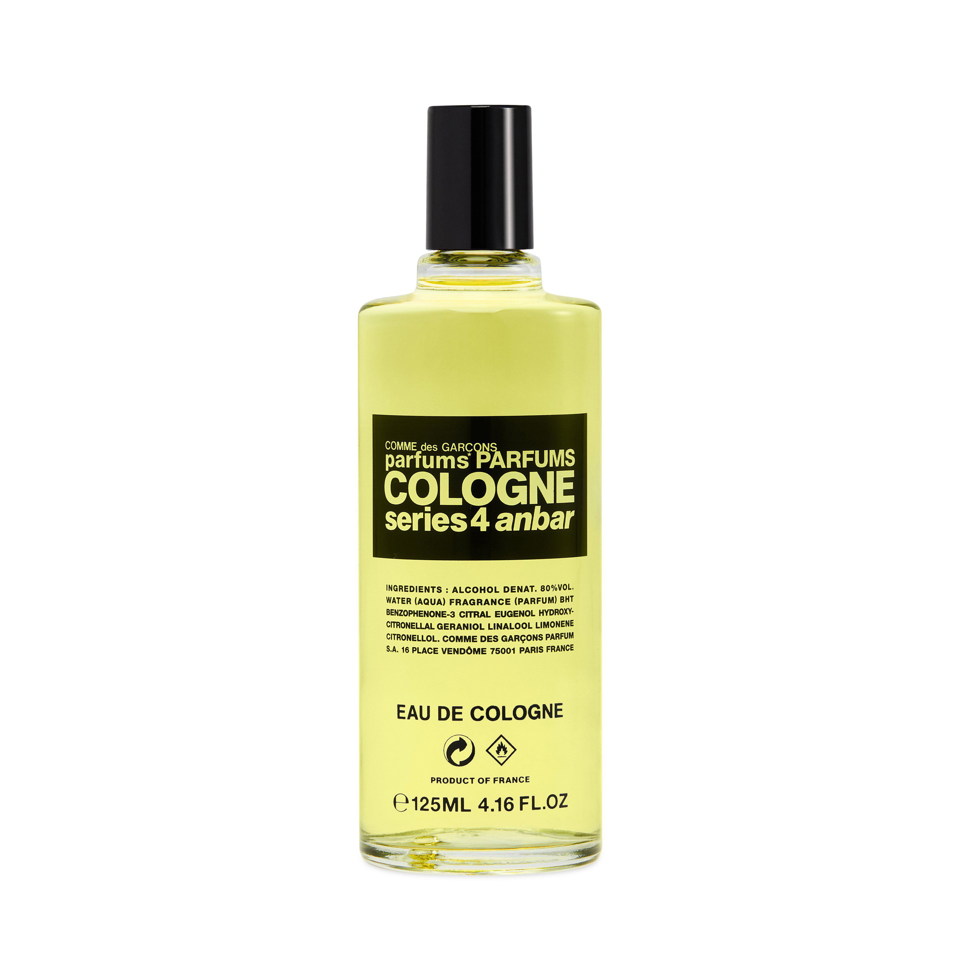 CDG Parfum - Cologne Series 4: Anbar Eau de Cologne - (125ml) by COMME DES GARCONS