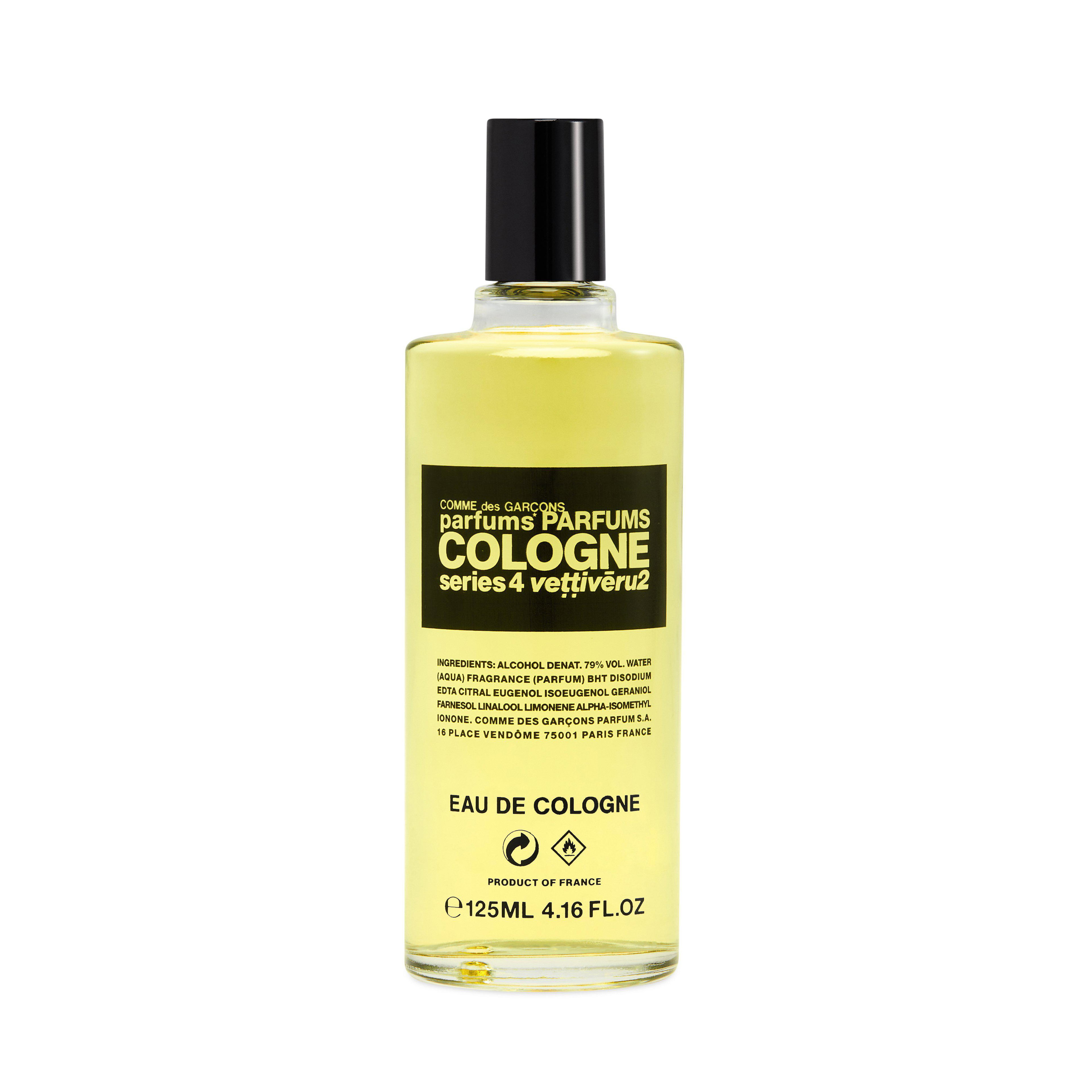 CDG Parfum - Cologne Series 4: Vettiveru2 Eau de Cologne - (125ml) by COMME DES GARCONS