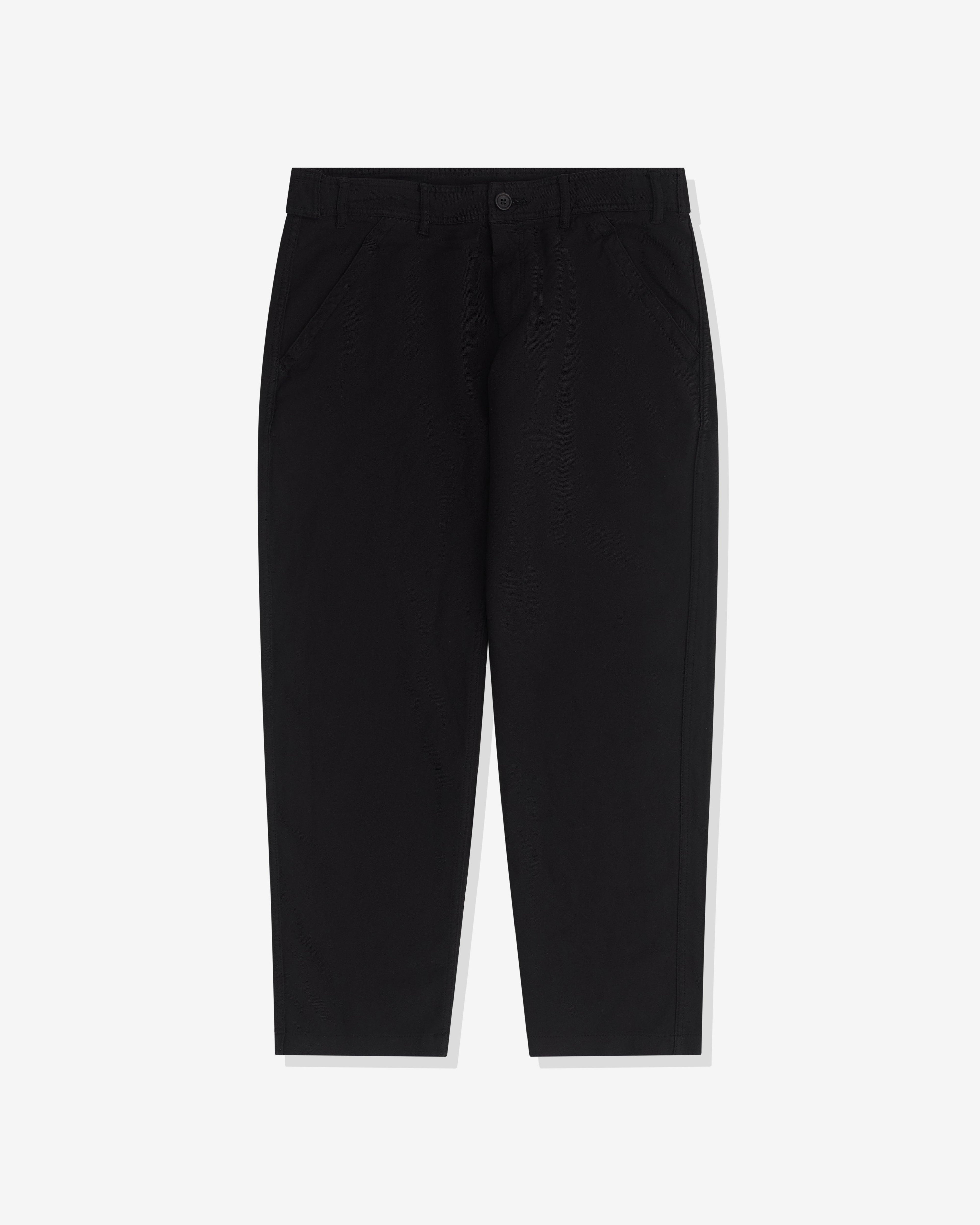 CDG -  Polyester Twill Tapered Trousers - (Black) by COMME DES GARCONS