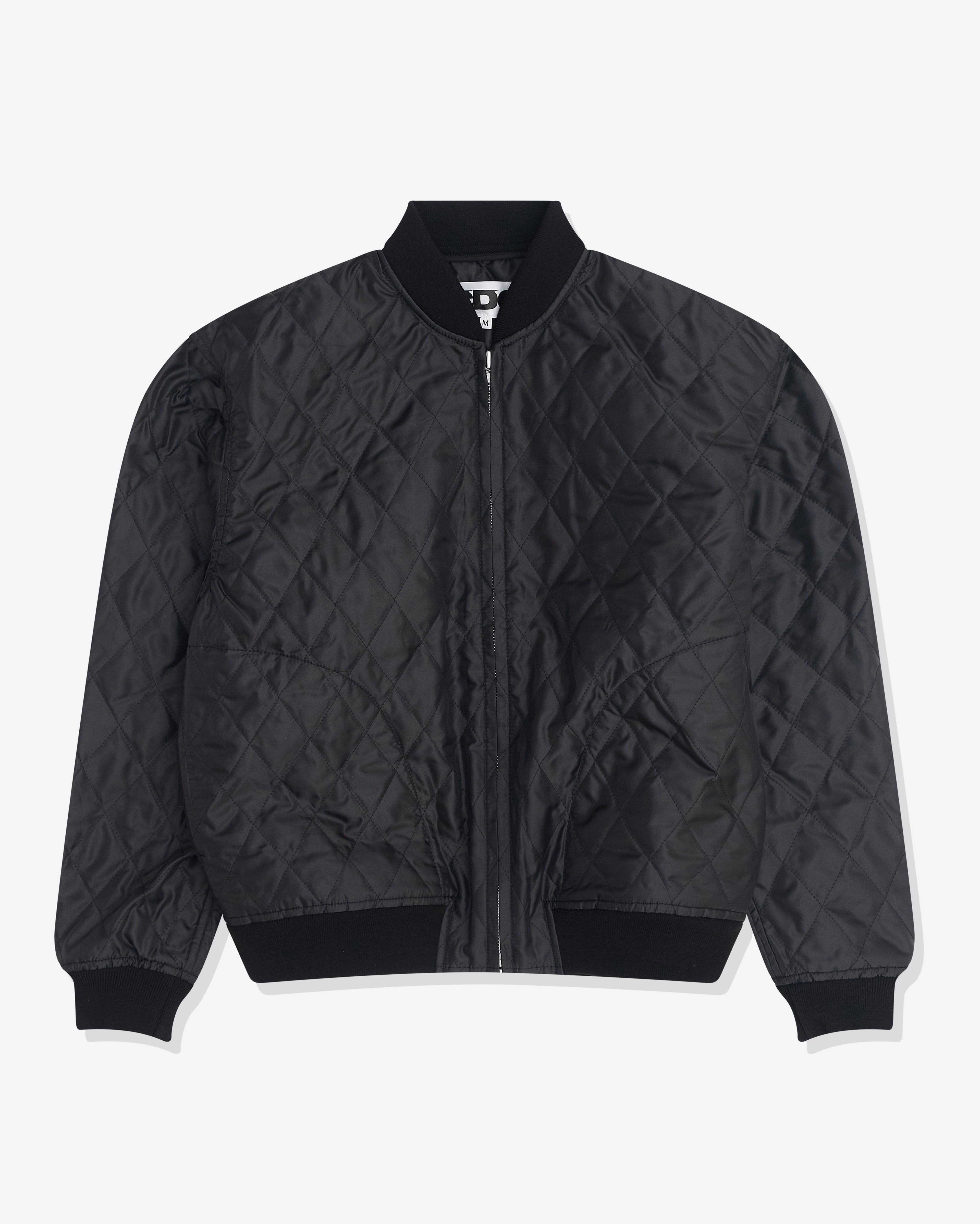 CDG - Quilted Staff Jacket - (Black) by COMME DES GARCONS