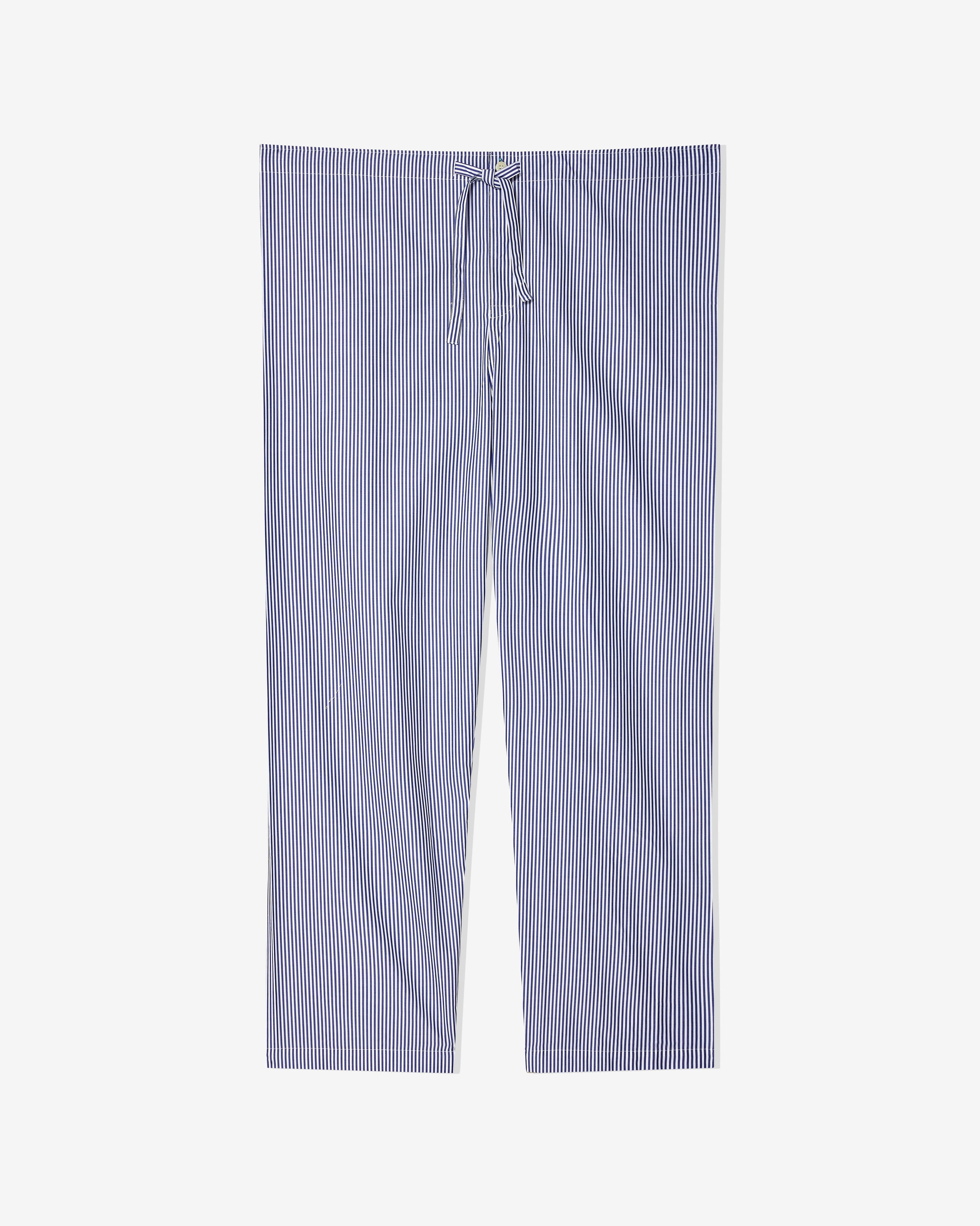 CDG - Set of Pajama Pants - (Blue/Black) by COMME DES GARCONS