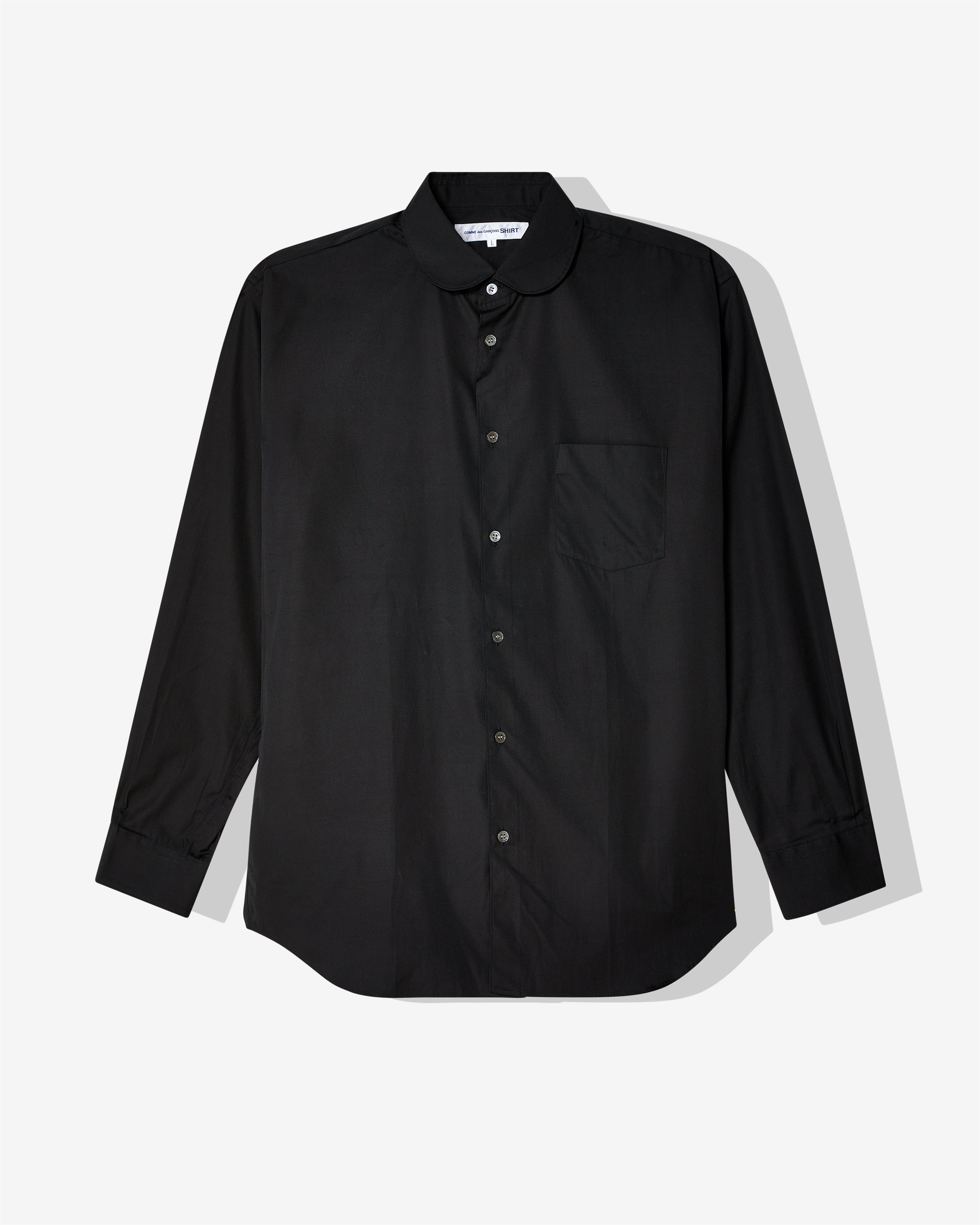 CDG Shirt Forever - Classic Fit Shirt - (Black) by COMME DES GARCONS