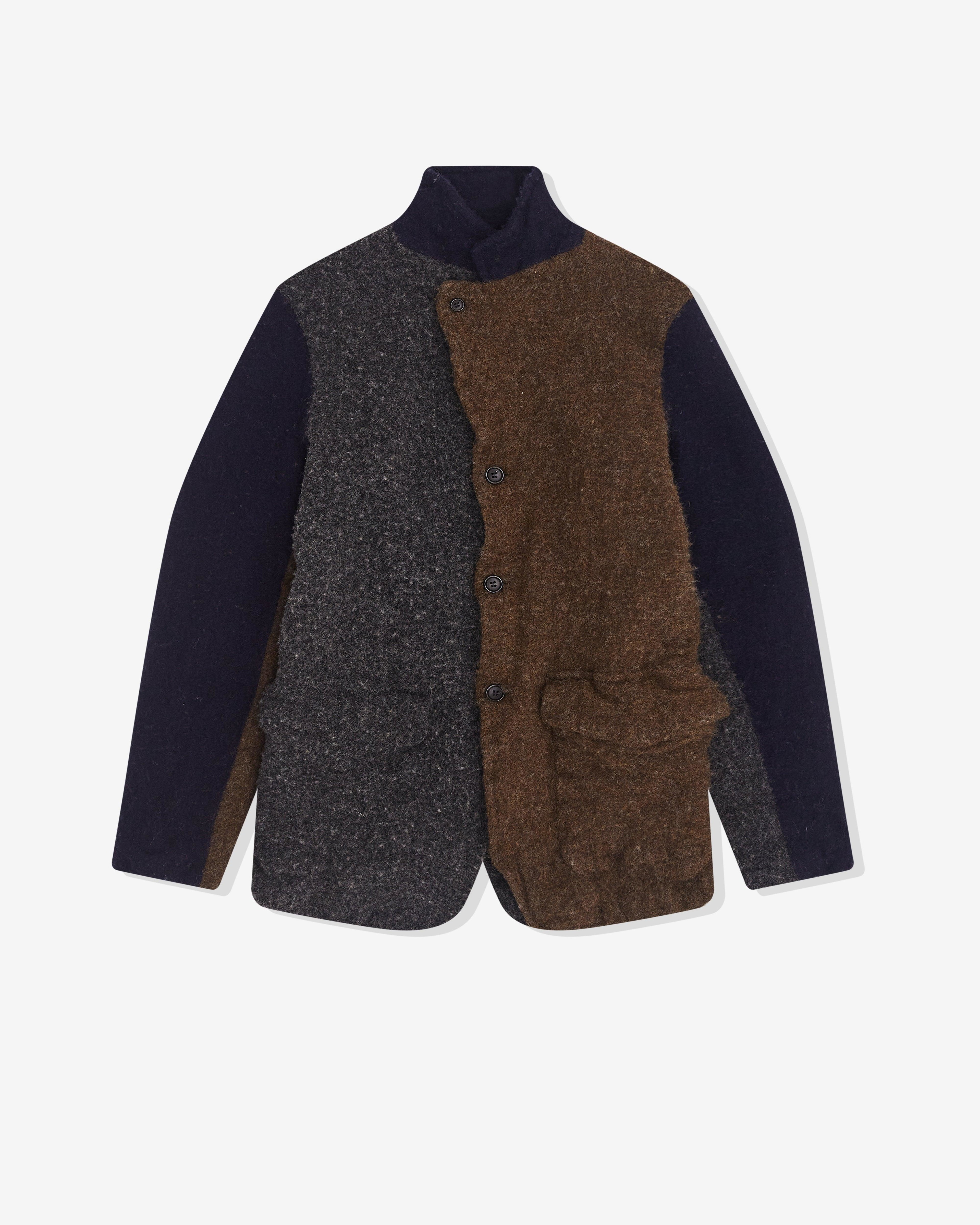 CDG Shirt - Men’s Colour Block Blazer - (Multi) by COMME DES GARCONS