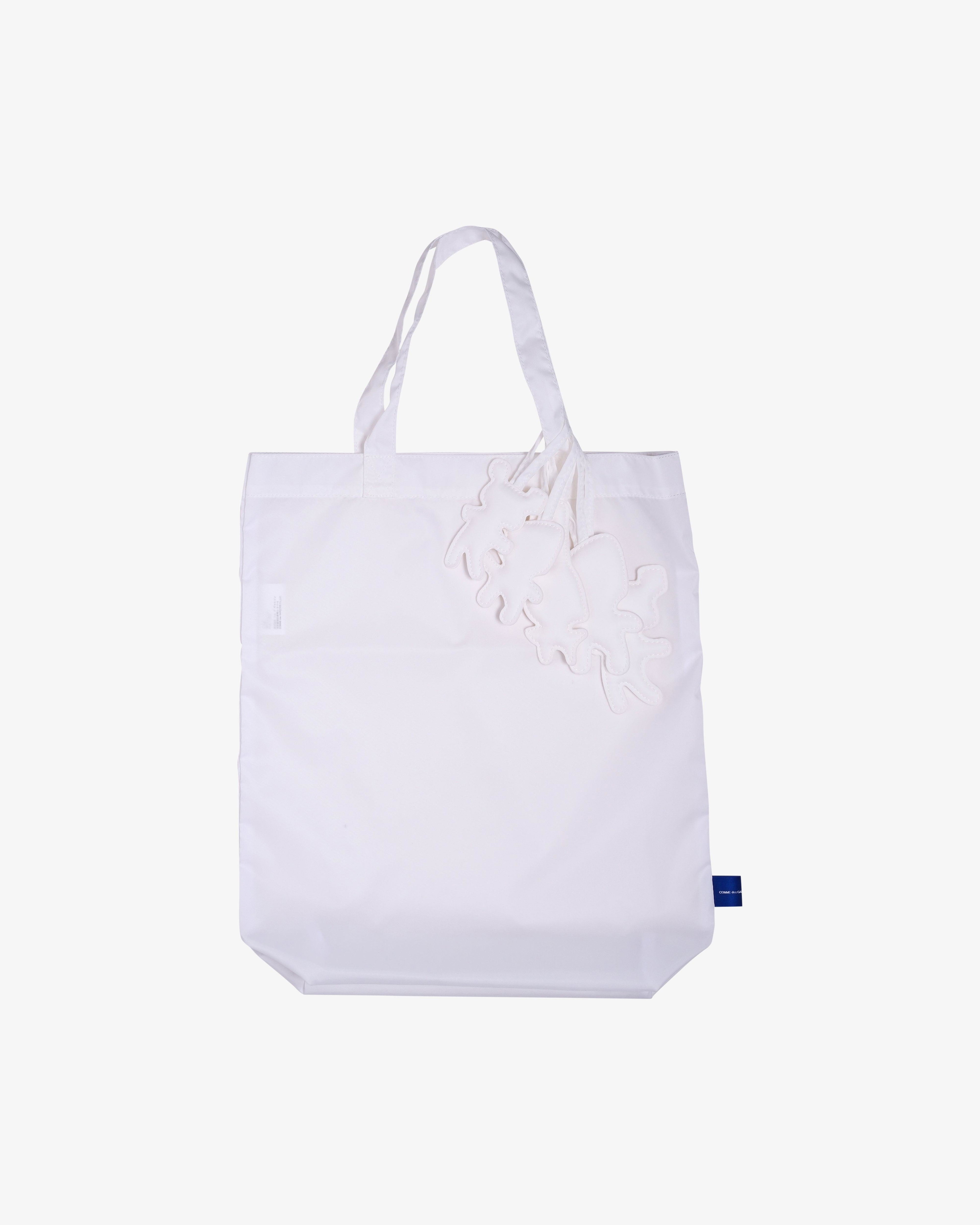 CDG Shirt - Men's Nylon Twill - (White) by COMME DES GARCONS