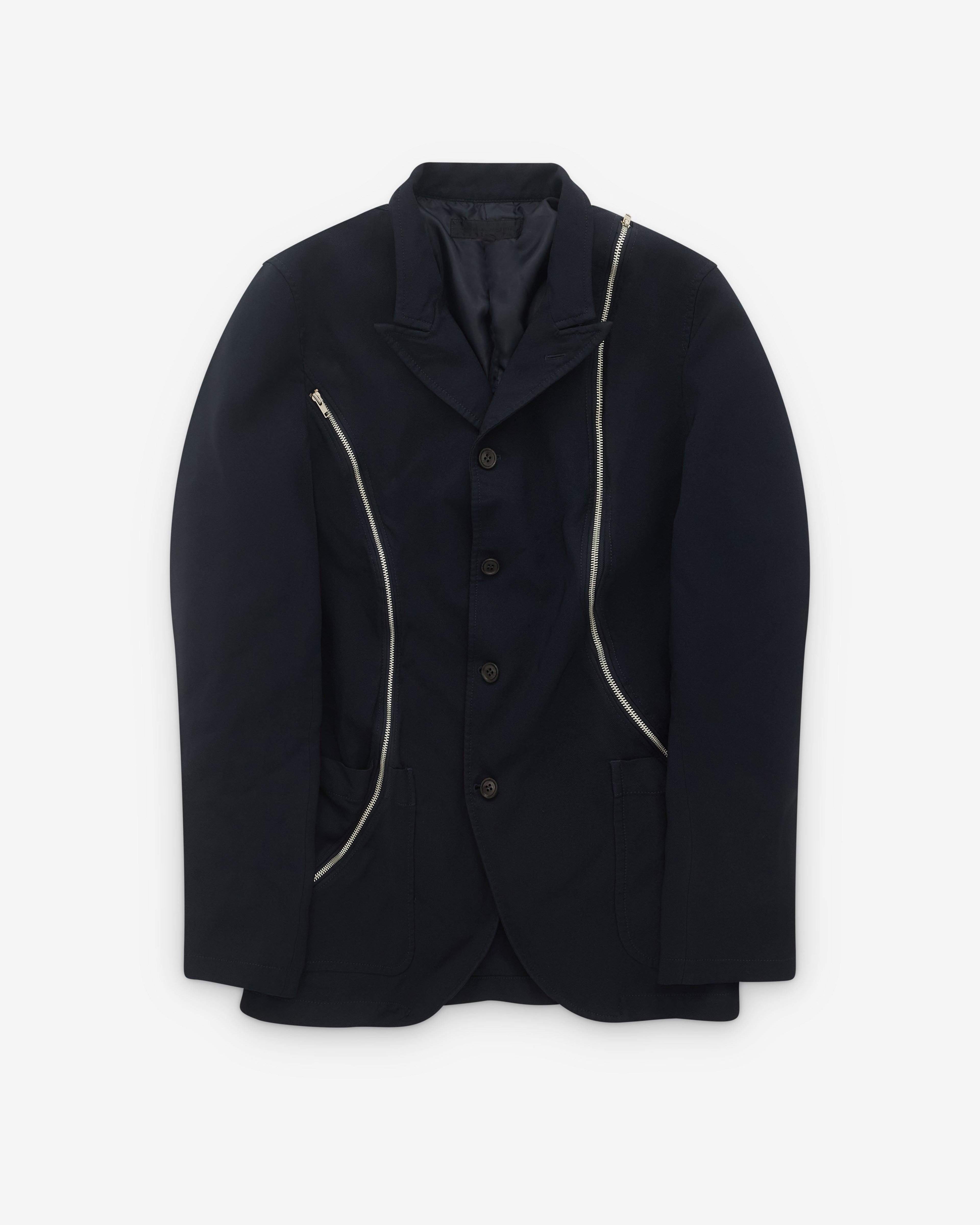 CDG Shirt - Men's Polyester Twill Garment Treated - (Black) by COMME DES GARCONS