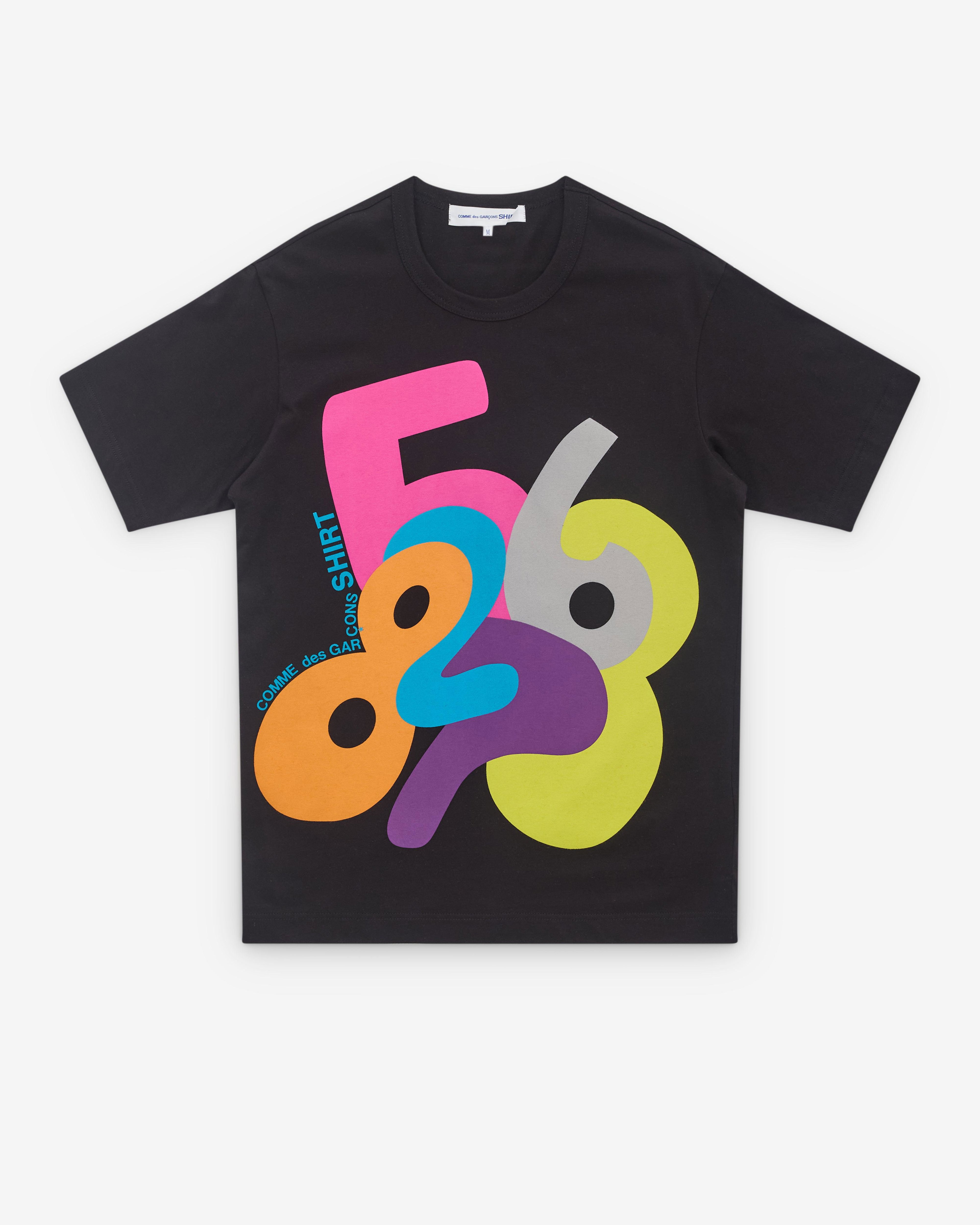 CDG Shirt - Men’s Printed T-Shirt - (Black) by COMME DES GARCONS