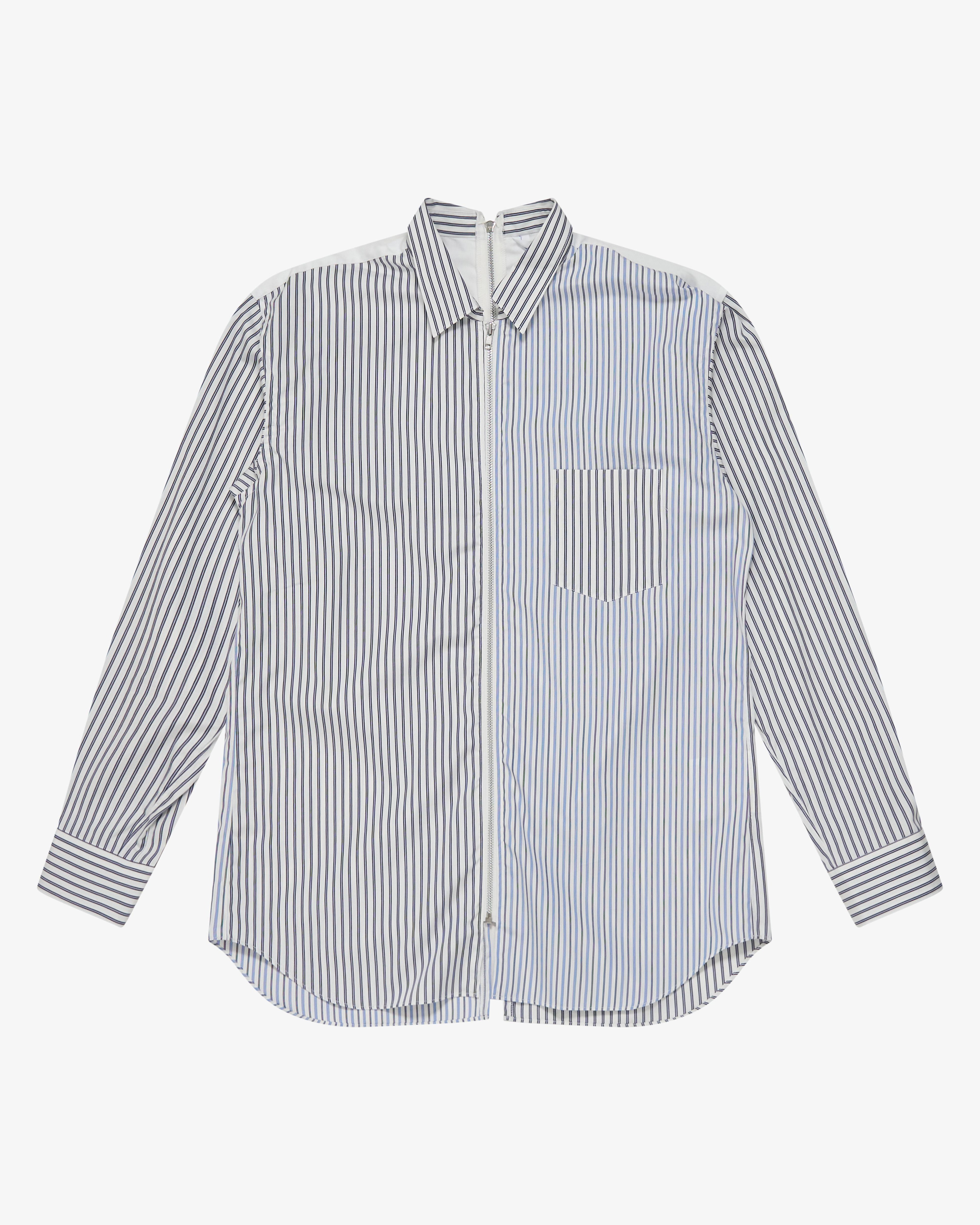 CDG Shirt - Men's Stripe Cotton Poplin - (Stripes) by COMME DES GARCONS