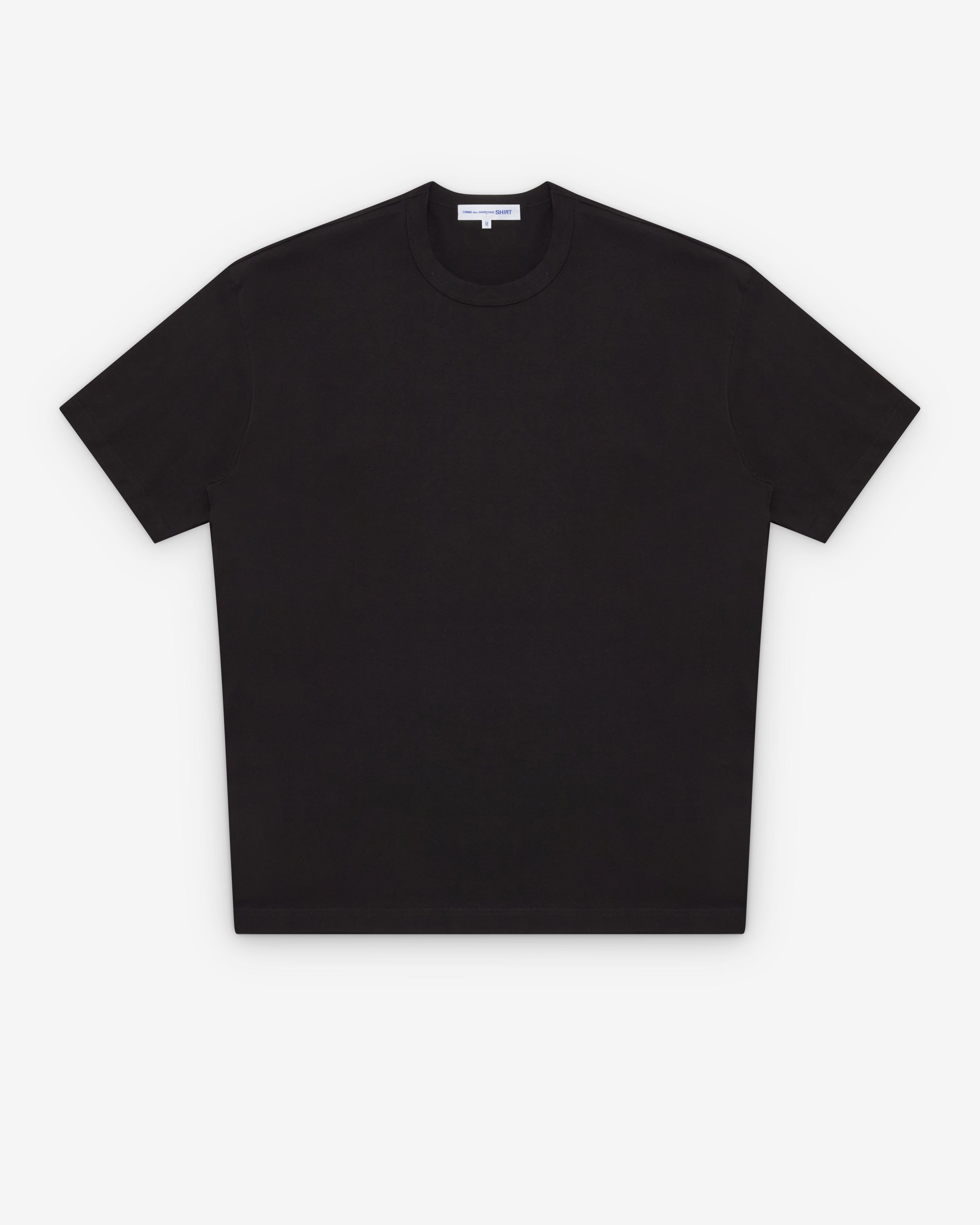 CDG Shirt - Men's Zip T-Shirt - (Black) by COMME DES GARCONS