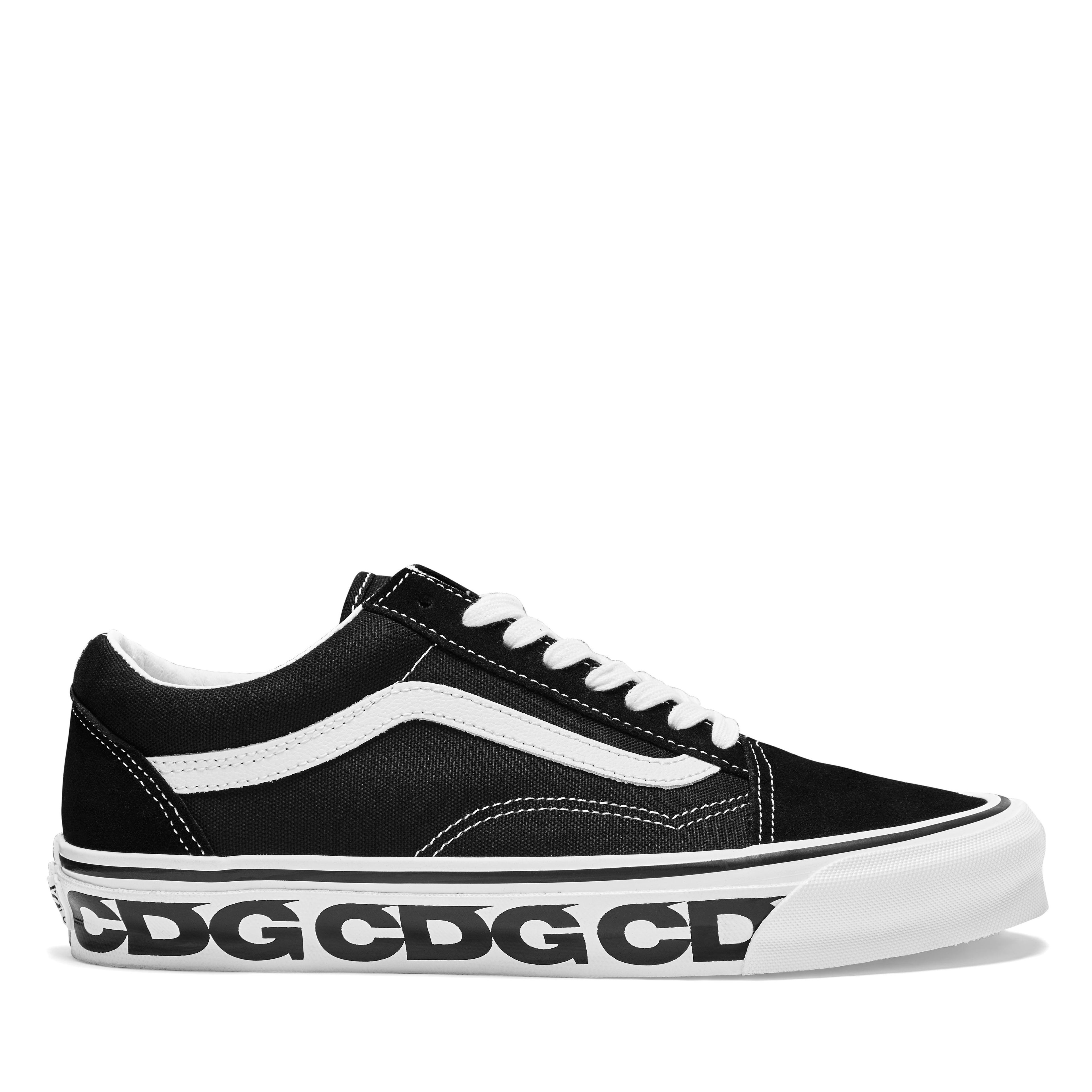 CDG - Vans Old Skool LX Sneakers - (Black) by COMME DES GARCONS