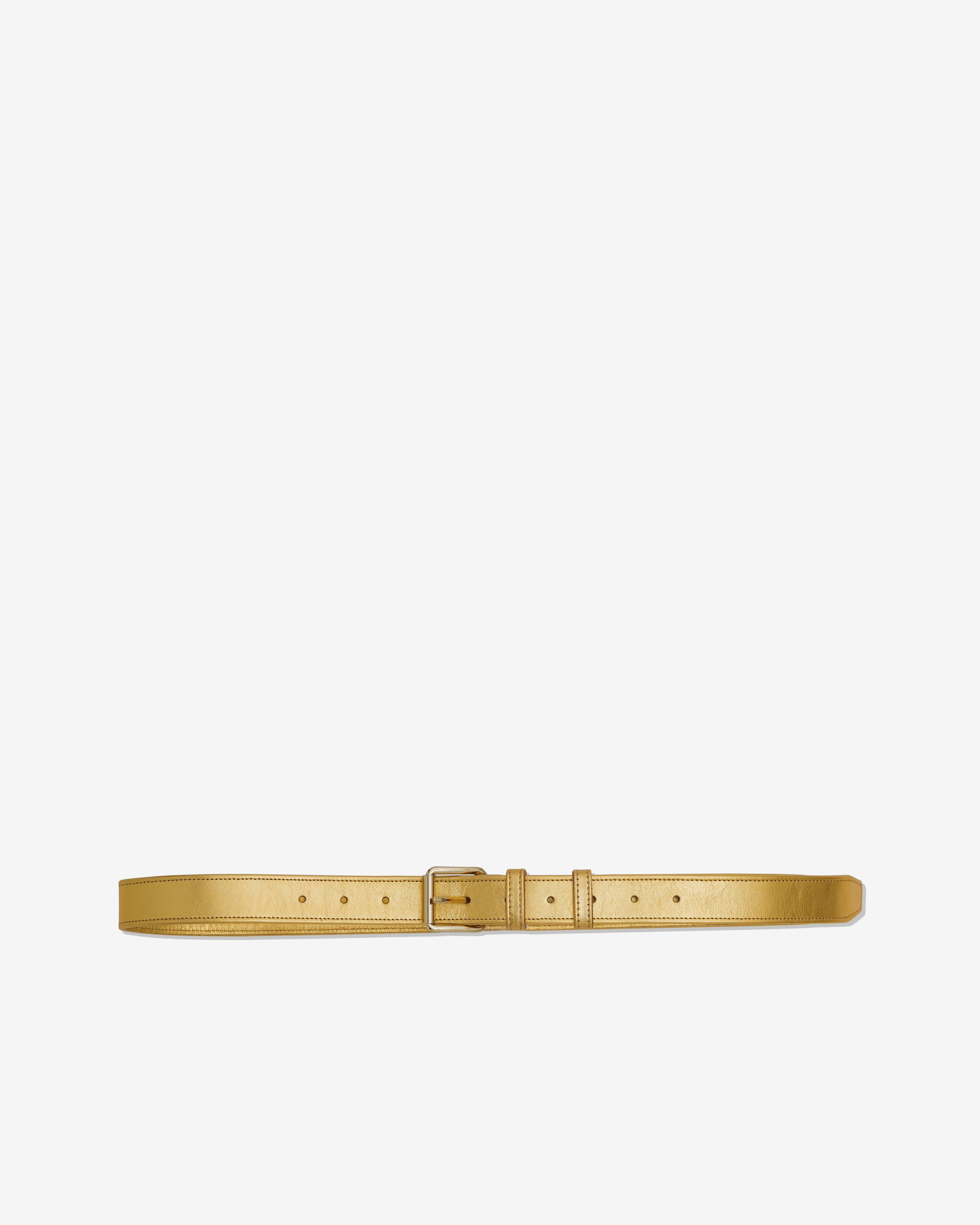 CDG Wallet - Classic Leather Belt - (Gold SA0912GF) by COMME DES GARCONS
