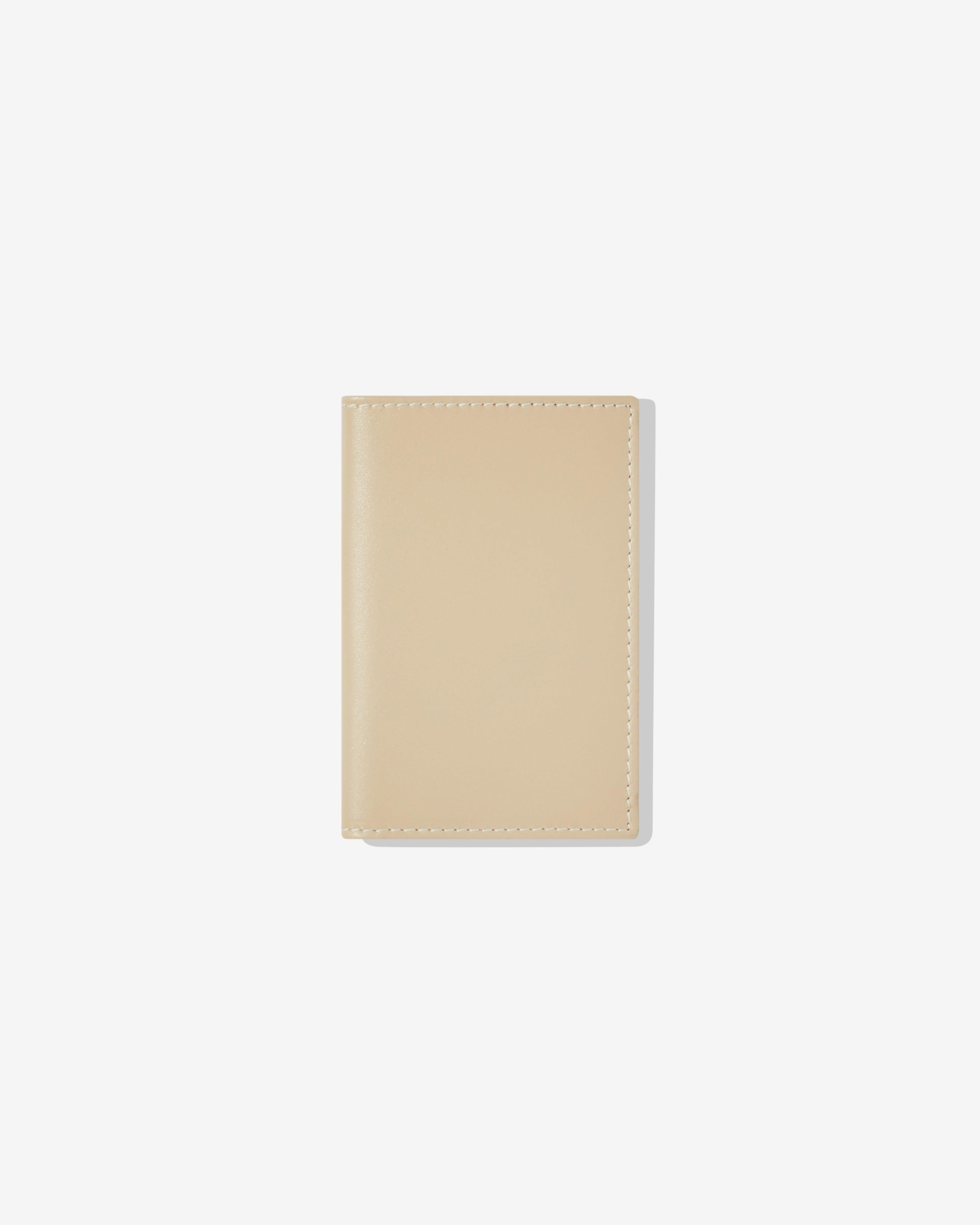 CDG Wallet - Classic Leather Bifold Wallet - (Off-White SA6400) by COMME DES GARCONS
