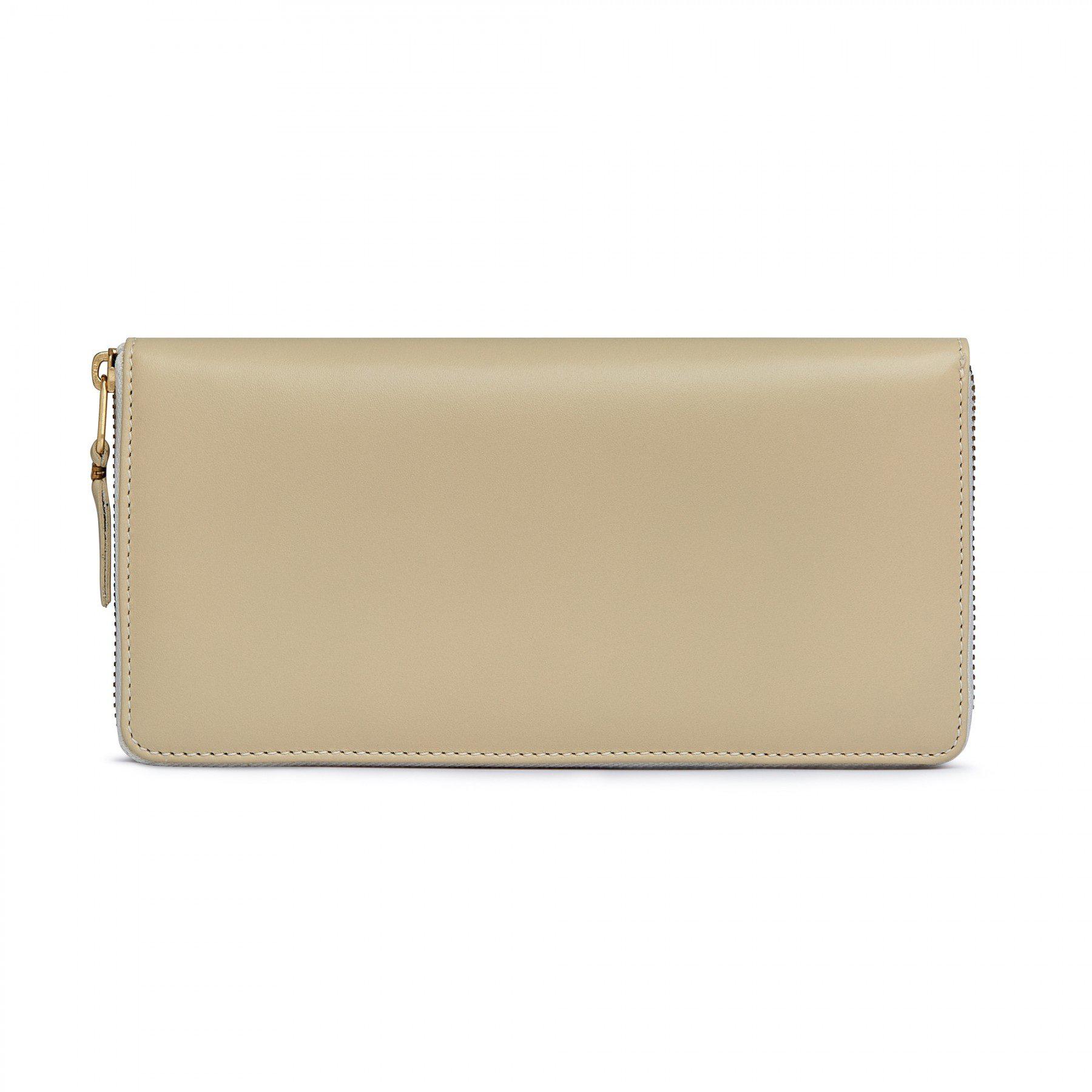 CDG Wallet - Classic Leather Wallet - (Off-White SA0110) by COMME DES GARCONS CDG Wallet - Classic Leather Wallet - (Off-White SA0110) by COMME DES GARCONS