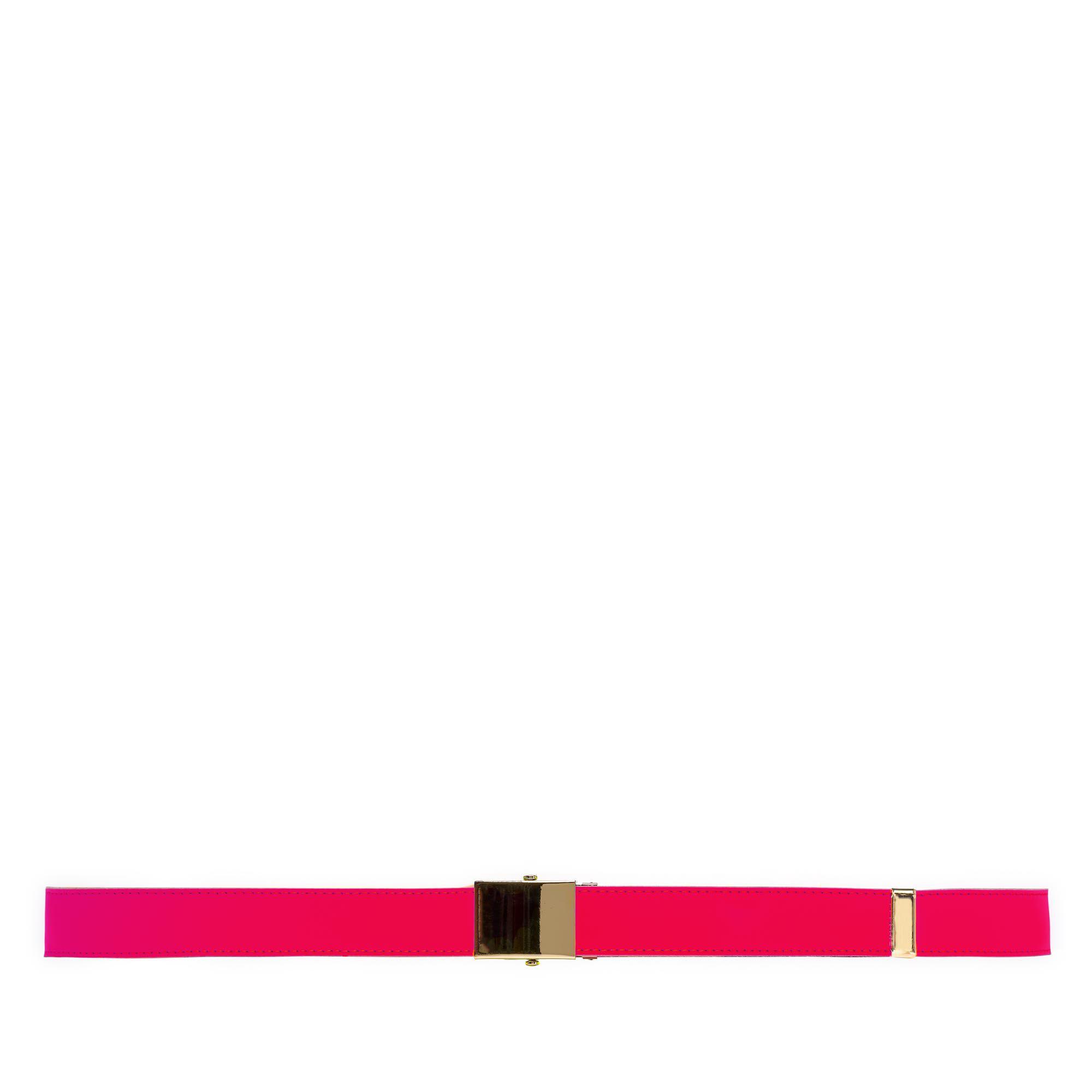 CDG Wallet - Super Fluo Belt (Pink/Yellow SA0190SF) by COMME DES GARCONS