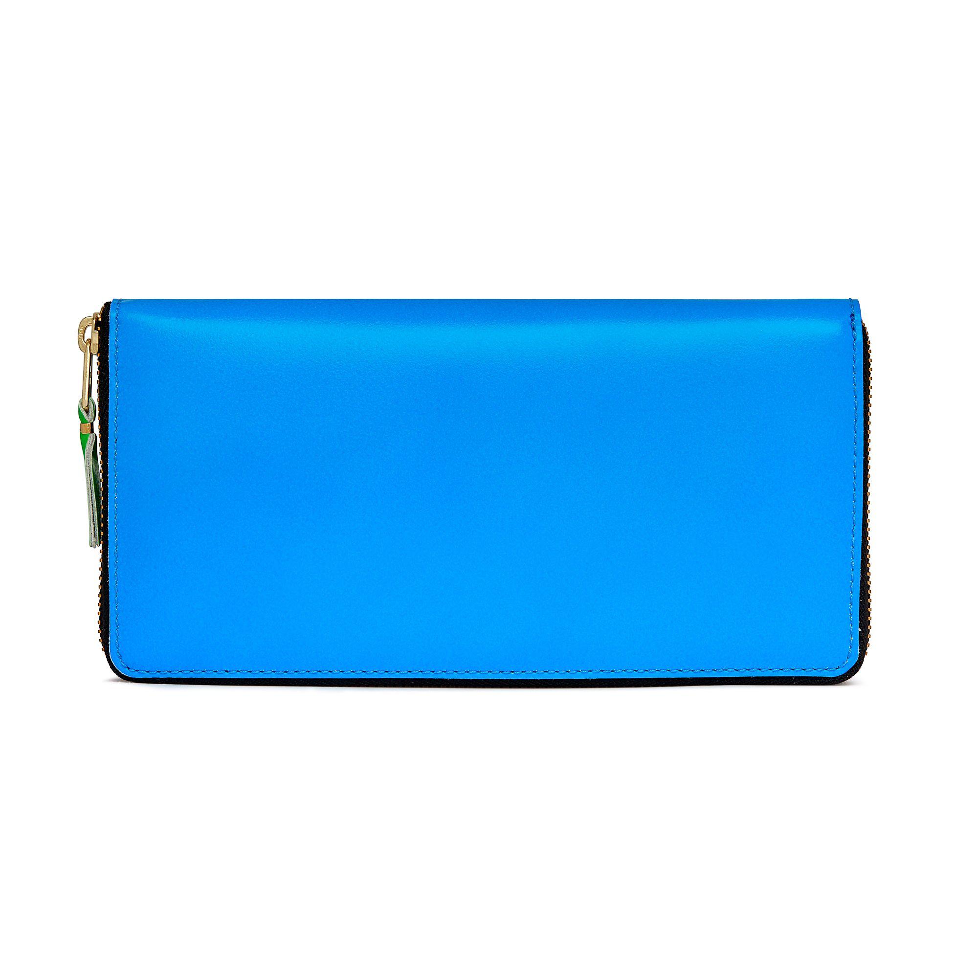 CDG Wallet - Super Fluo - (Blue SA0110SF) by COMME DES GARCONS