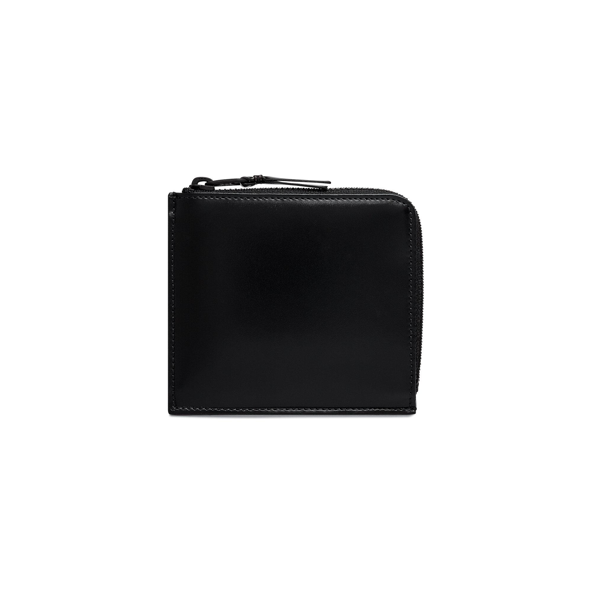 CDG Wallet - Very Black Zip Around Wallet - (Black SA3100VB) by COMME DES GARCONS