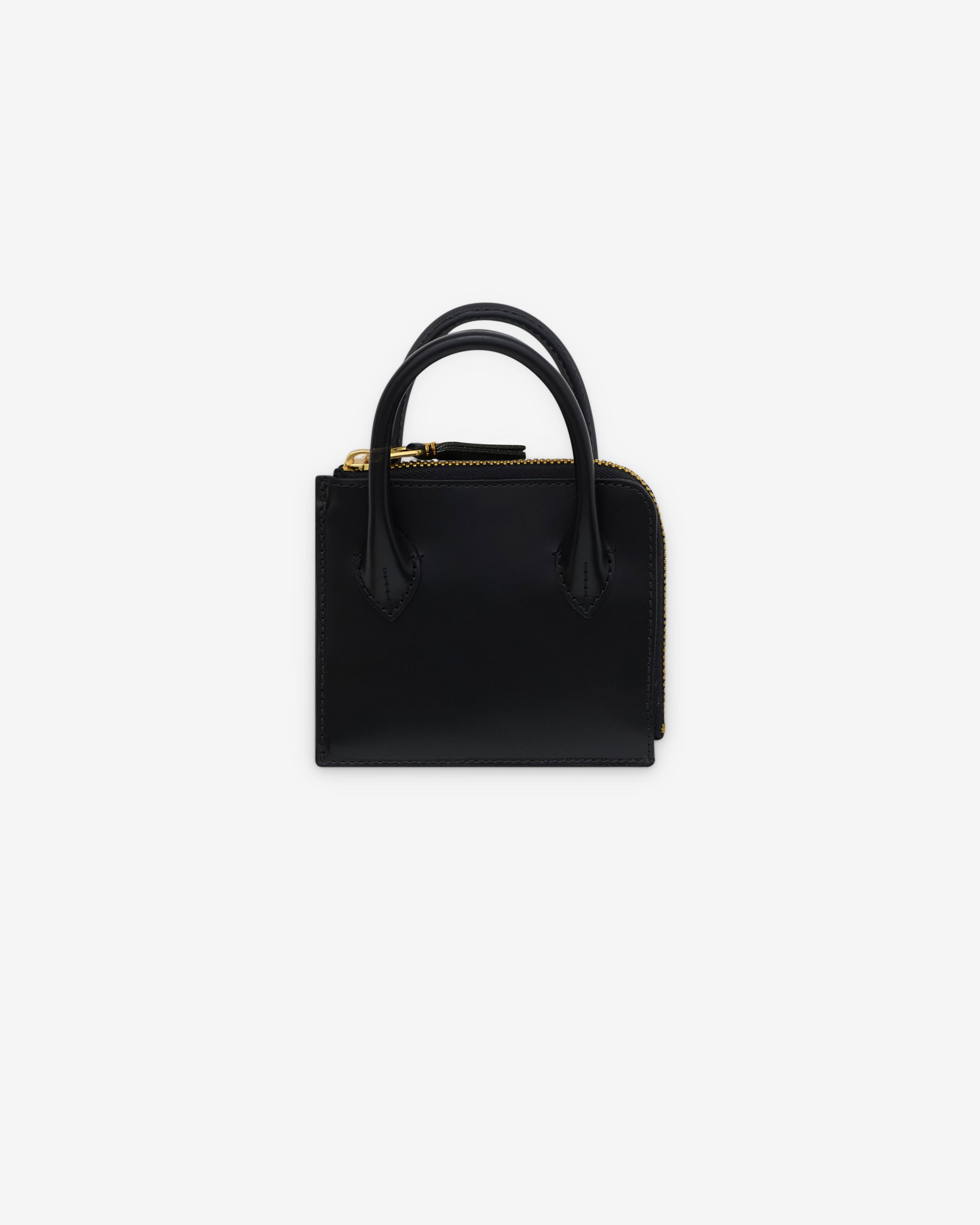 CDG Wallet - Wallet With Handle - (Black - SA3100HA) by COMME DES GARCONS