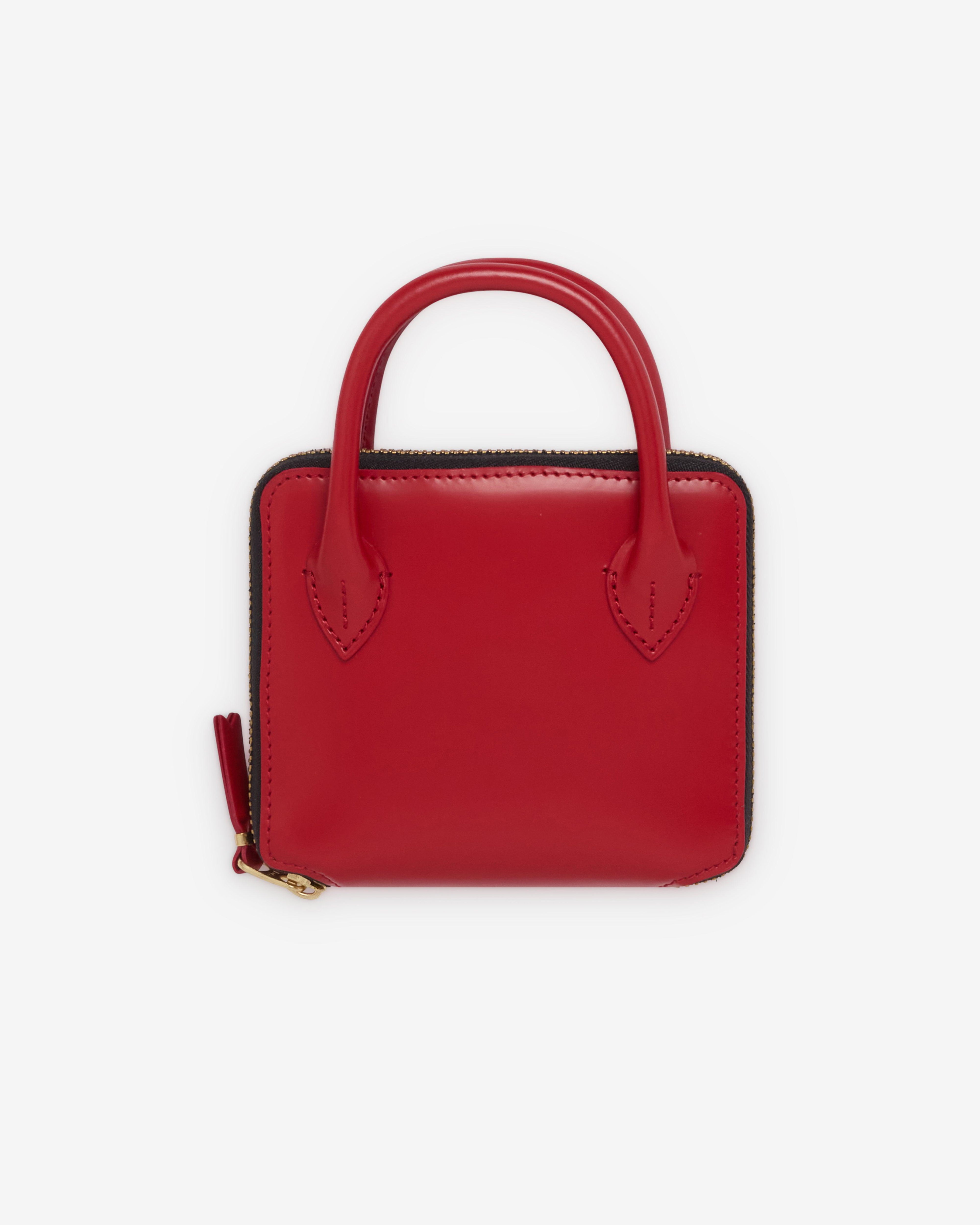 CDG Wallet - Wallet With Handle - (Red - SA2100HA) by COMME DES GARCONS