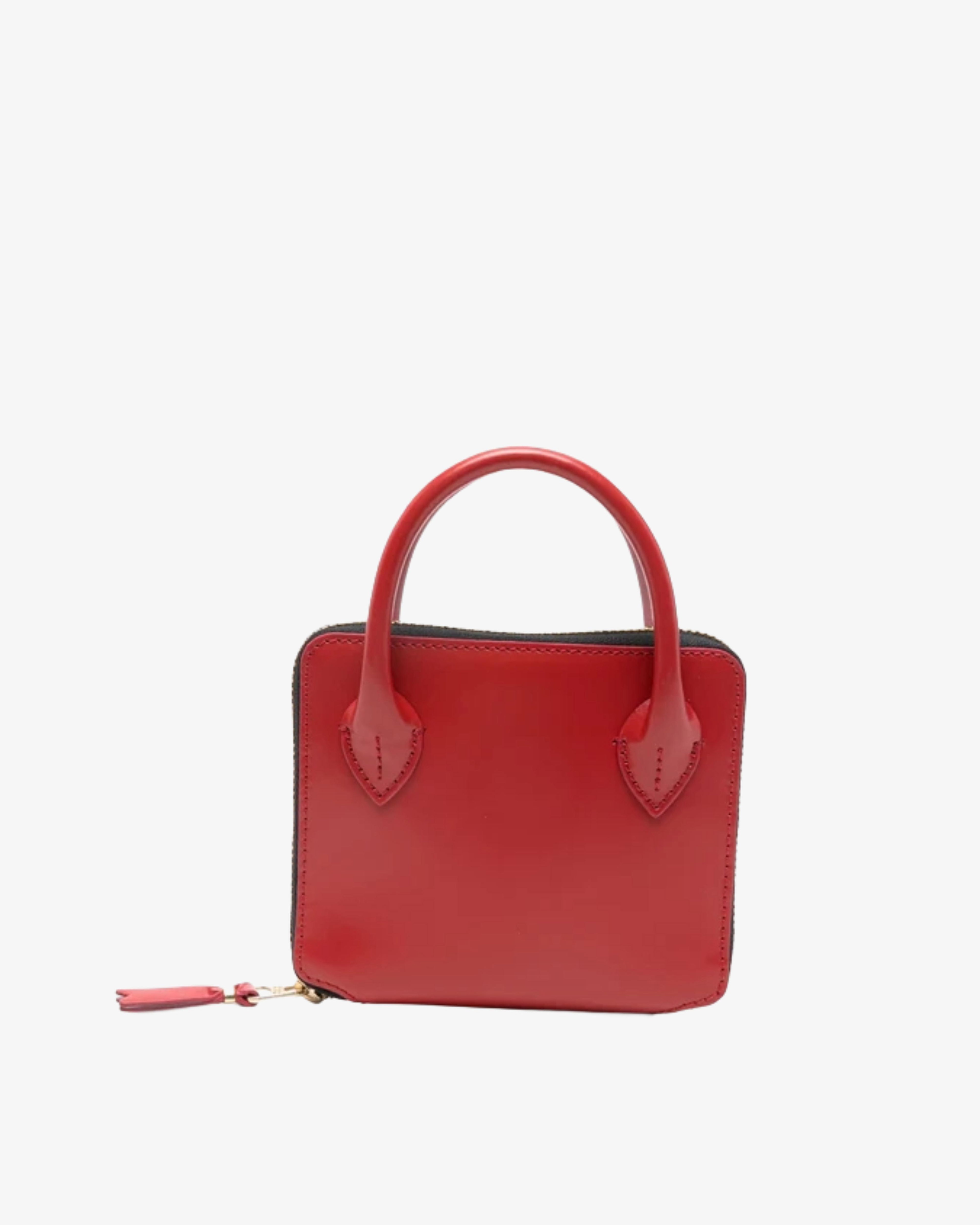 CDG Wallet - Wallet With Handle - (Red - SA2100HA) by COMME DES GARCONS