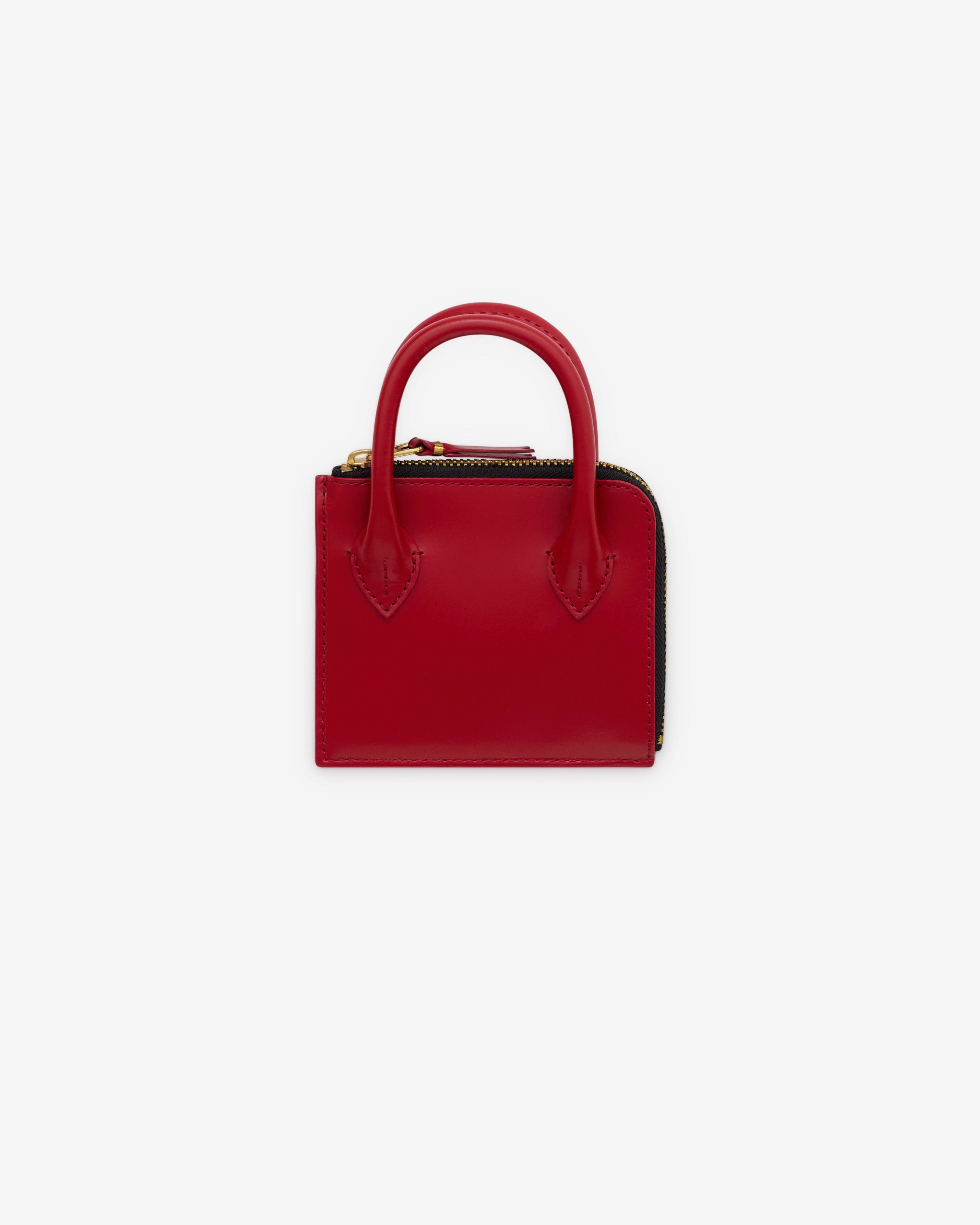 CDG Wallet - Wallet With Handle - (Red SA3100HA) by COMME DES GARCONS