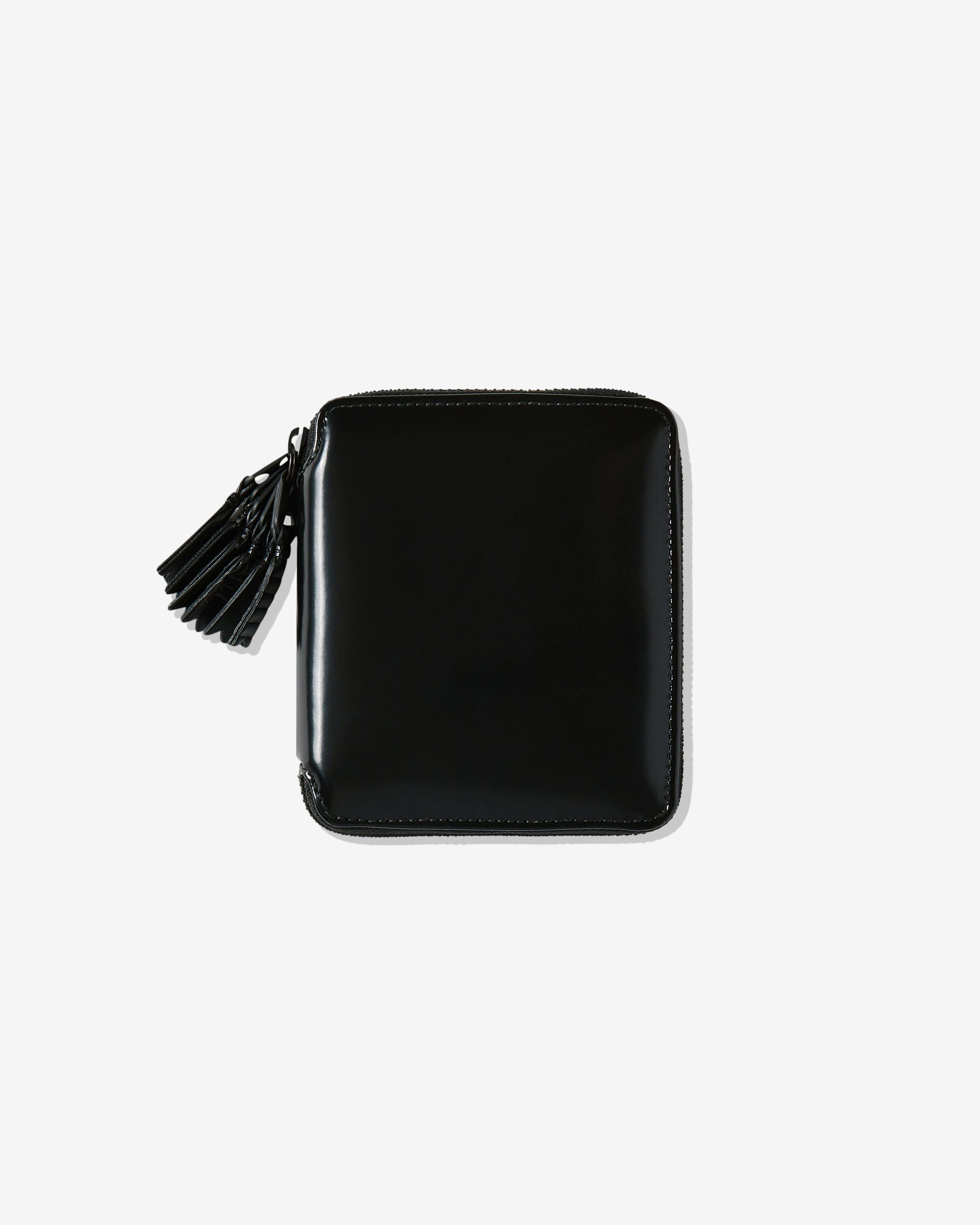 CDG Wallet - Zipper Medley Full Zip Around Wallet - (Black) SA2100ZM by COMME DES GARCONS