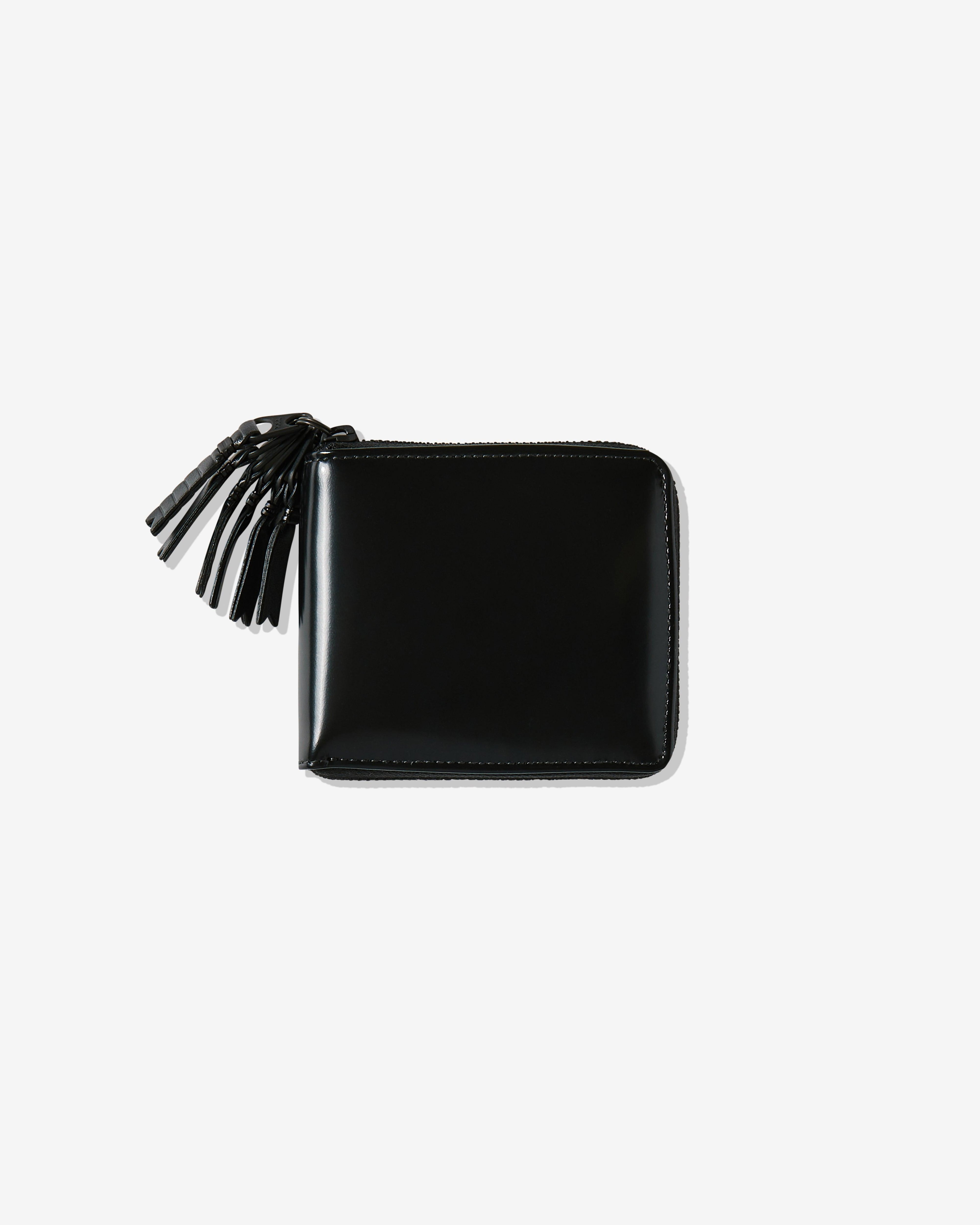CDG Wallet - Zipper Medley Full Zip Around Wallet - (Black) SA7100ZM by COMME DES GARCONS