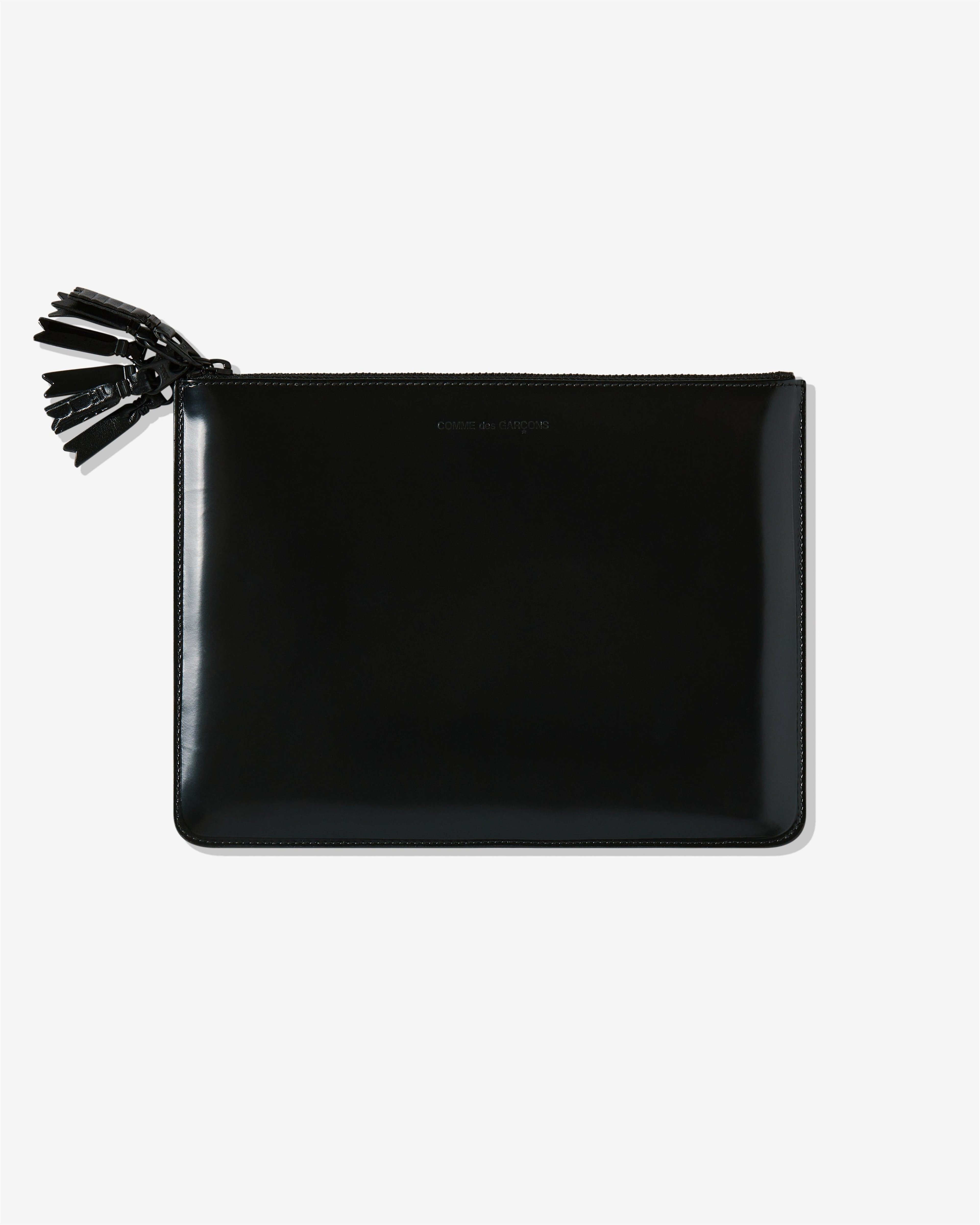 CDG Wallet - Zipper Medley Zip Pouch - (Black) SA5100ZM by COMME DES GARCONS