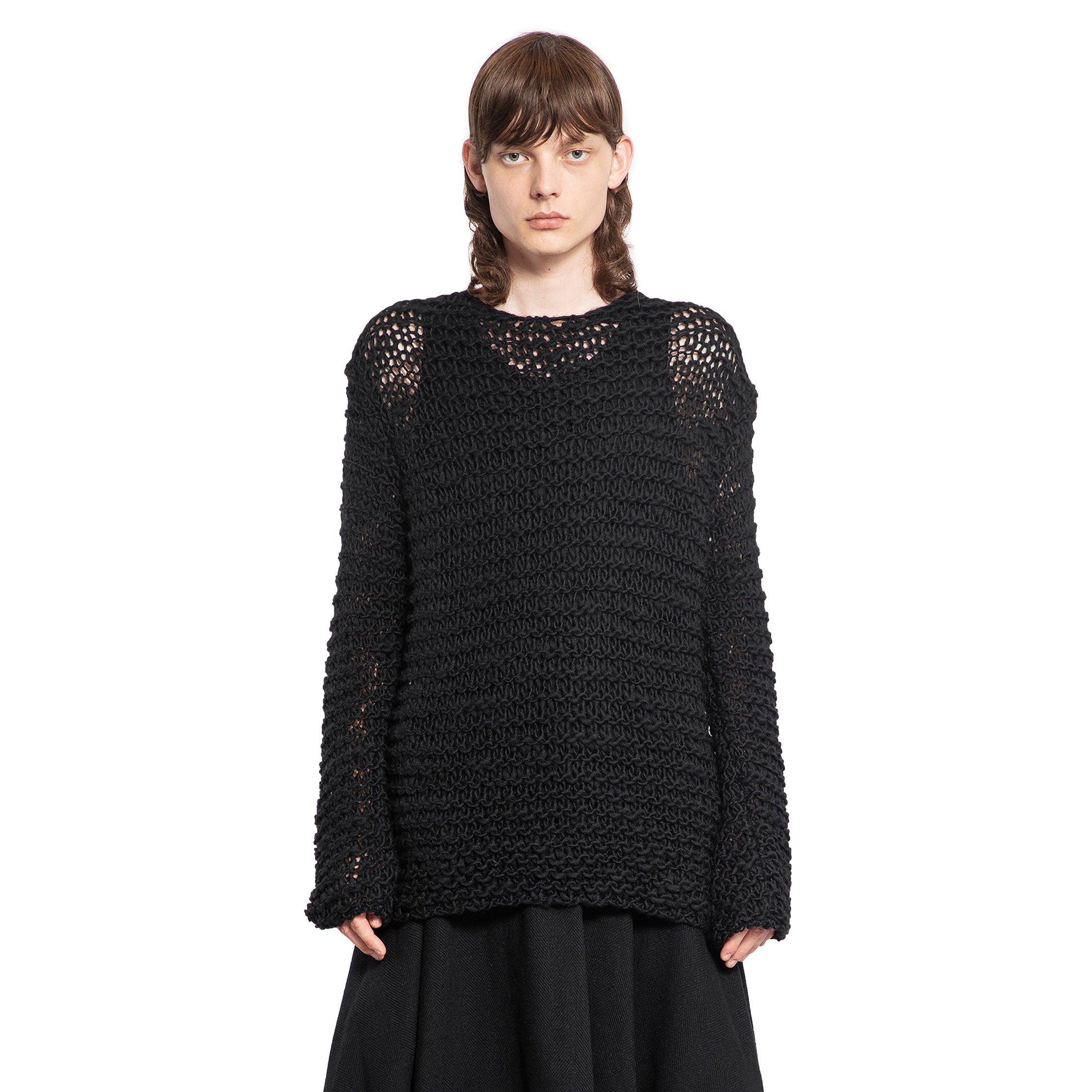 COMME DES GARCONS BLACKAN BLACK KNITWEAR by COMME DES GARCONS