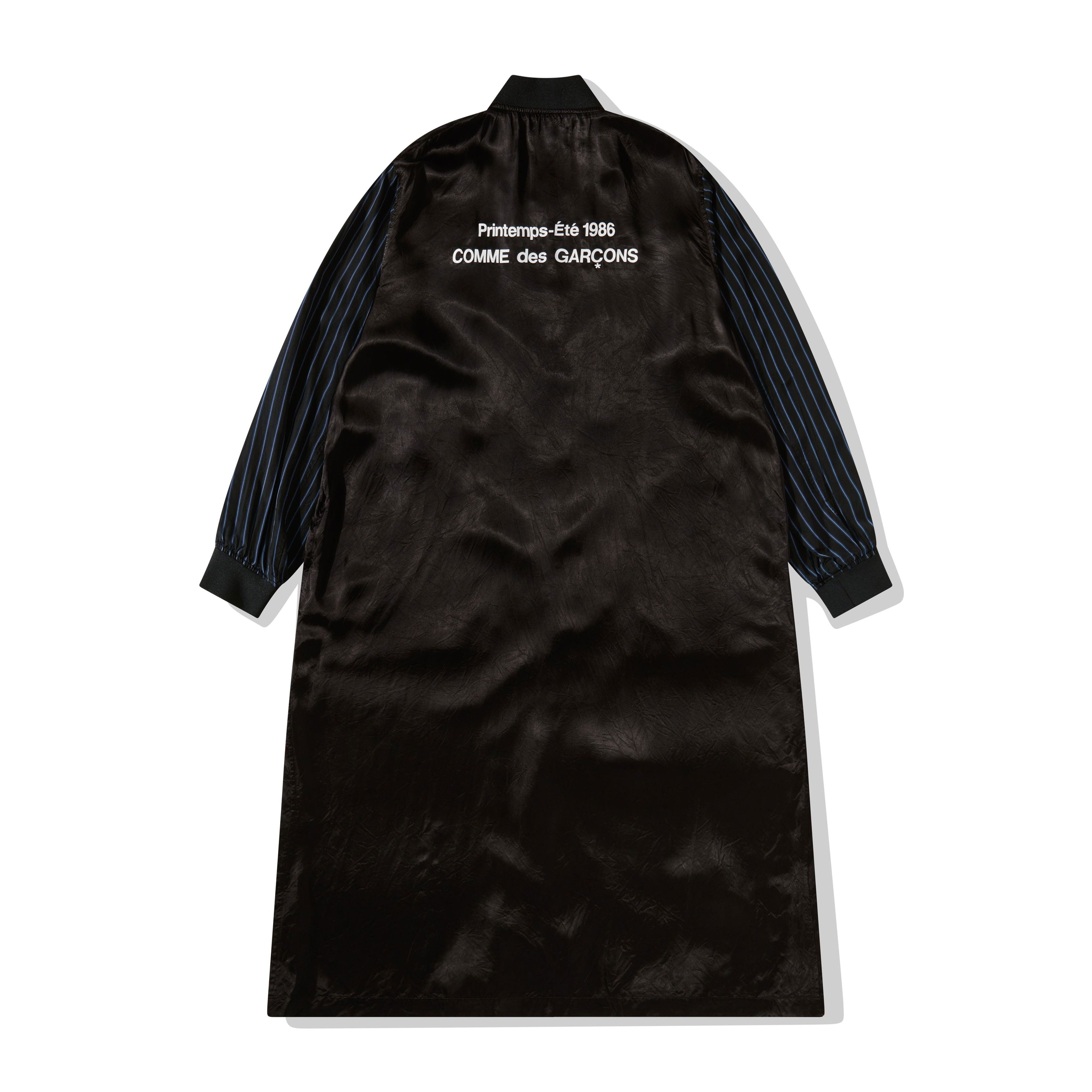Cdg - 1986 Staff Coat - (Black/Blue) by COMME DES GARCONS Cdg - 1986 Staff Coat - (Black/Blue) by COMME DES GARCONS